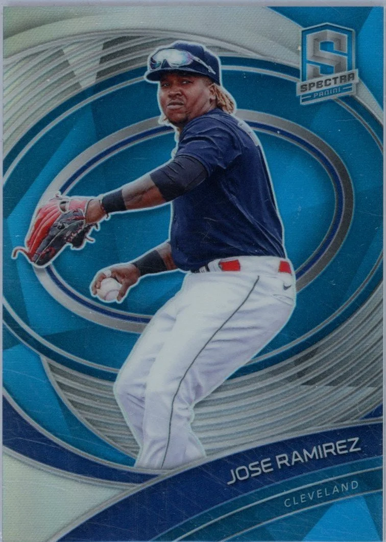 2021 Panini Spectra Neon Blue - Jose Ramirez