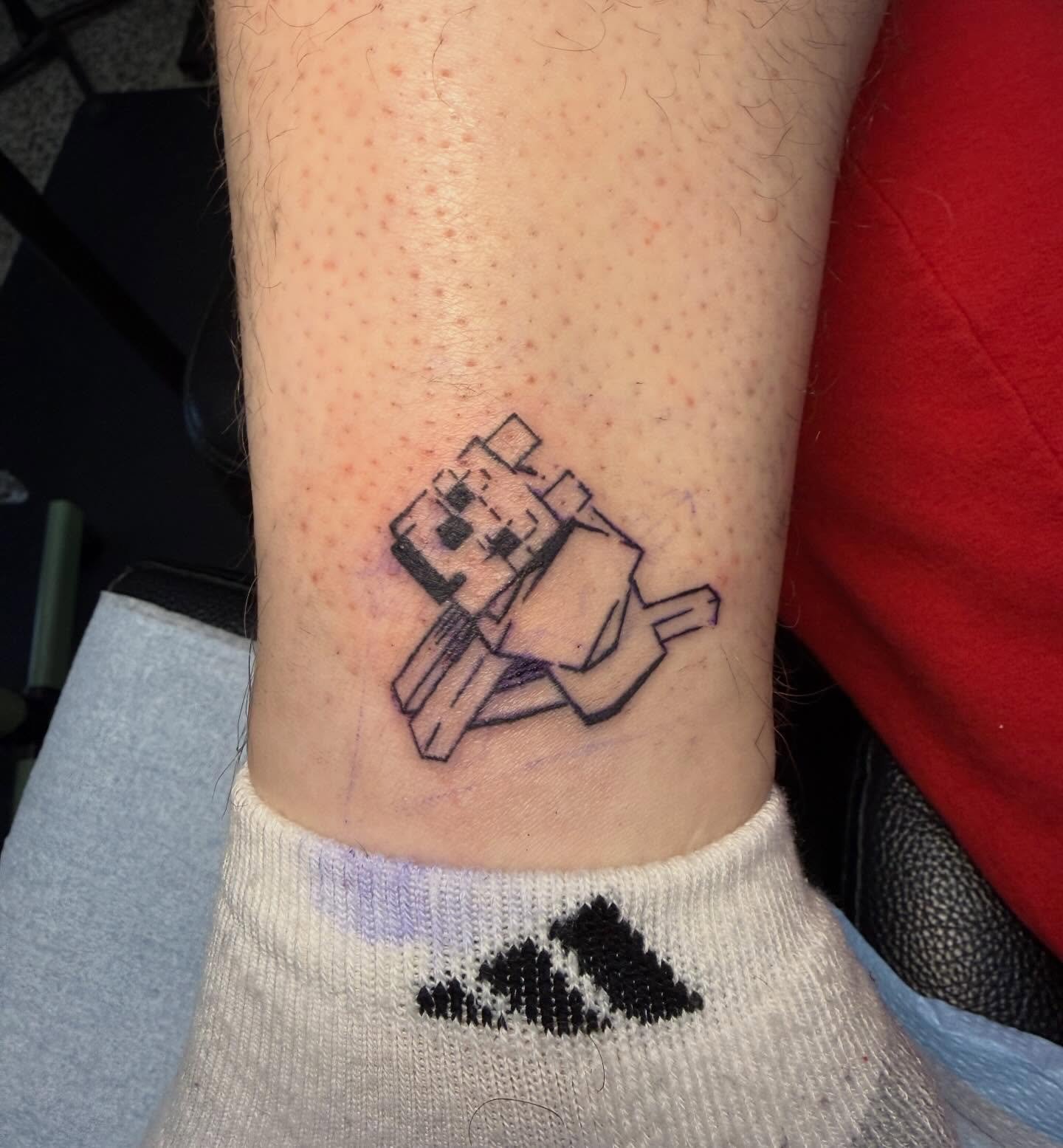 minecraft🐺😎
.
#mplstattooer #mntattooer #minecraft #minecrafttattoo