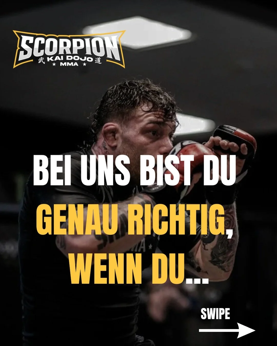 Du willst MMA lernen, aber hast keine Lust auf Ego, Angeberei und Leute, die im Training jedem zeigen wollen, wie hart sie sind?

Dann bist du bei uns richtig.

Bei uns kannst du MMA vern&uuml;nftig lernen und dich weiterentwickeln.

Respekt und Disz