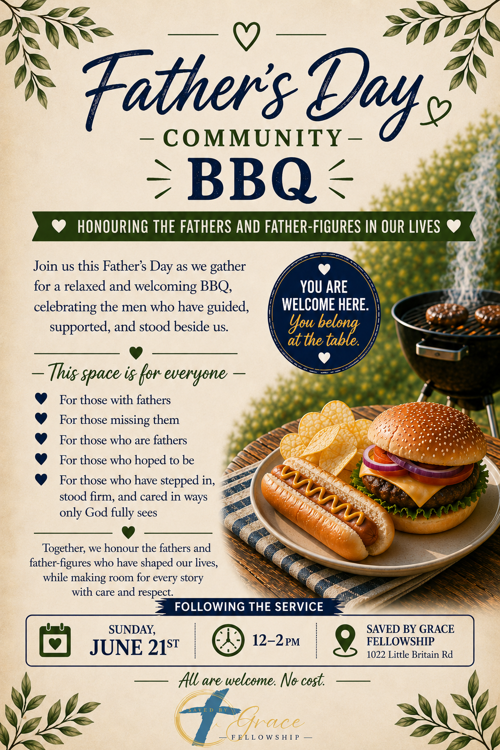 Fathers Day Service and BBQ