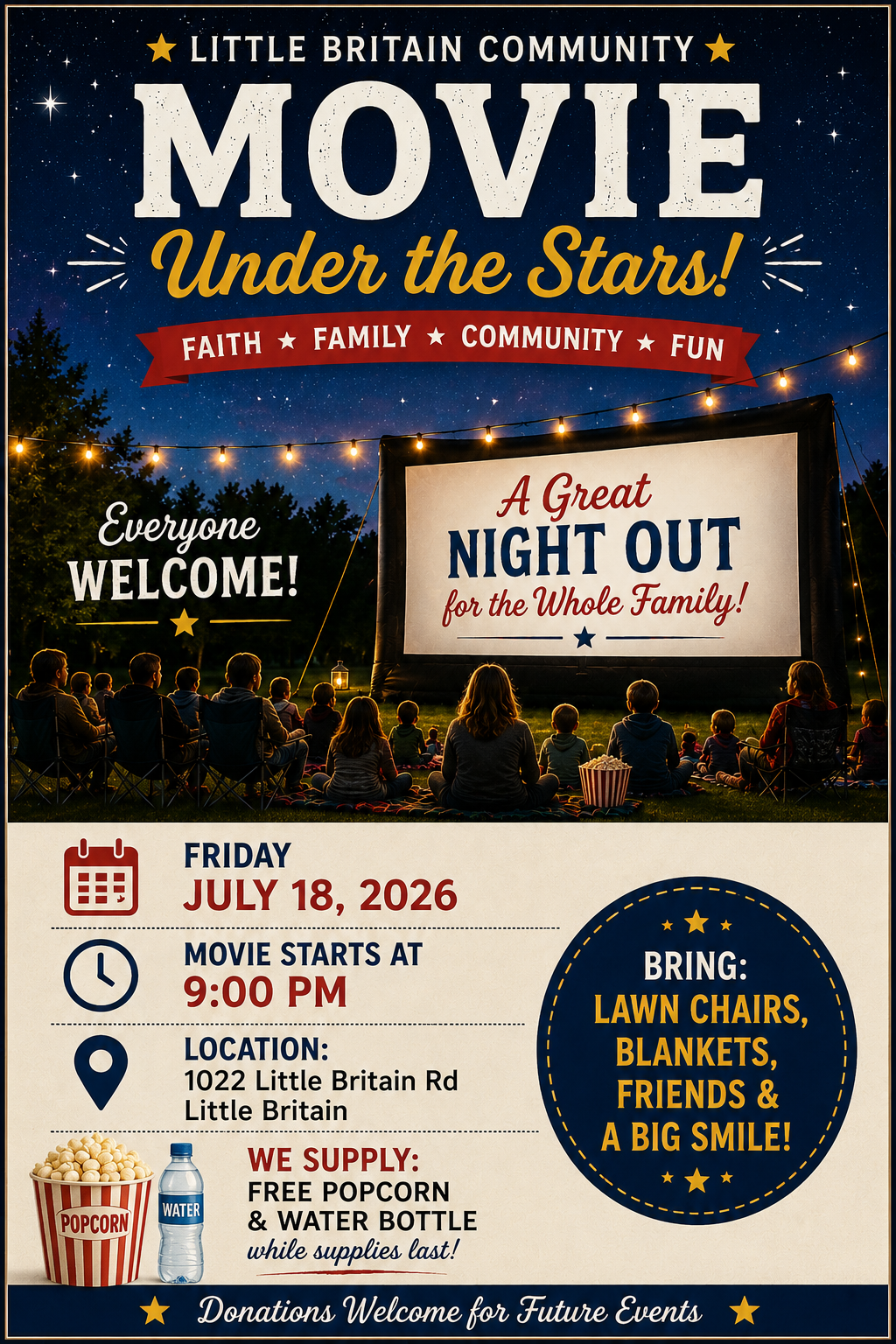 FAMILY MOVIE NIGHT
