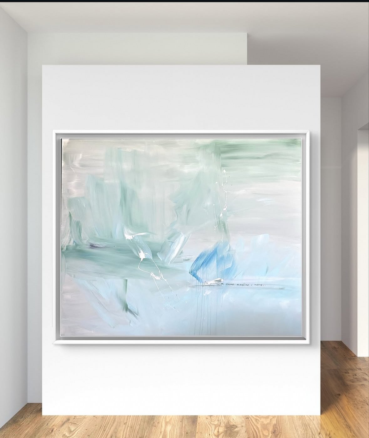 Kolekcija leto 2025, ja pamtim samo masline i more.. 140x120cm, dostupno