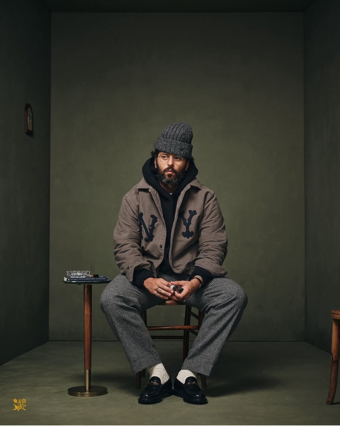 Grooming on Davide Baroncini for Aime Leon Dore F/W '24