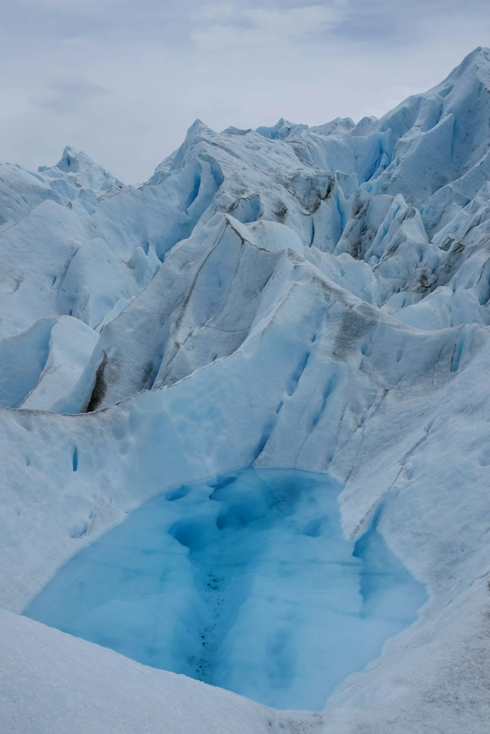 Image d'un glacier très froid