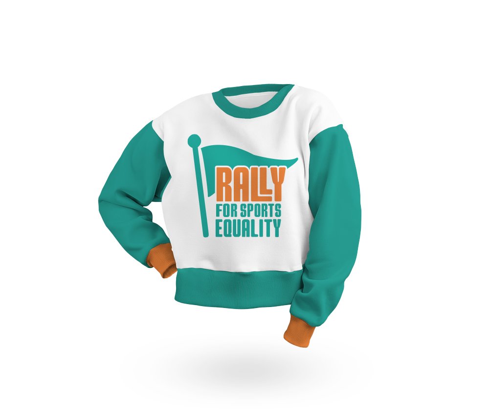 Rally For Sports Equality. This branding project was for my capstone project. I studied the vast inequality barriers between men and women in sports. Through research, I was able to identify the key issues of representation, viewership and opportunit