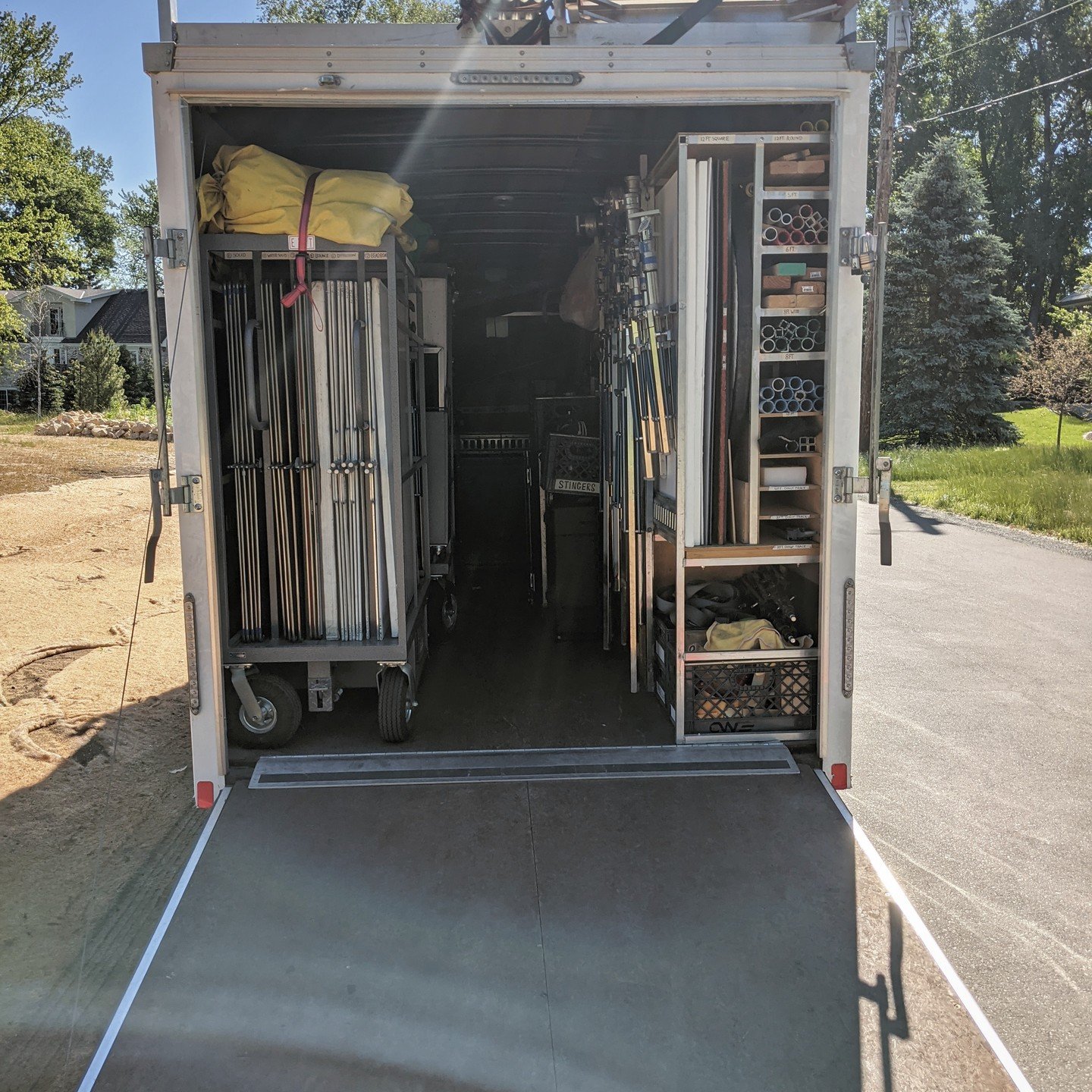 Trailer Package
Throwback to working off @spencer_weaver's grip trailer. The organization and easy of access of this bad boy are hard to beat!