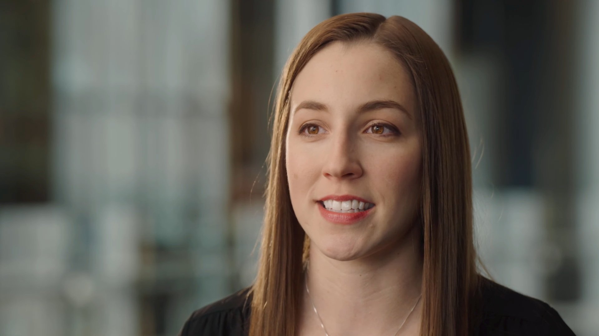 Lighting example for corporate video.