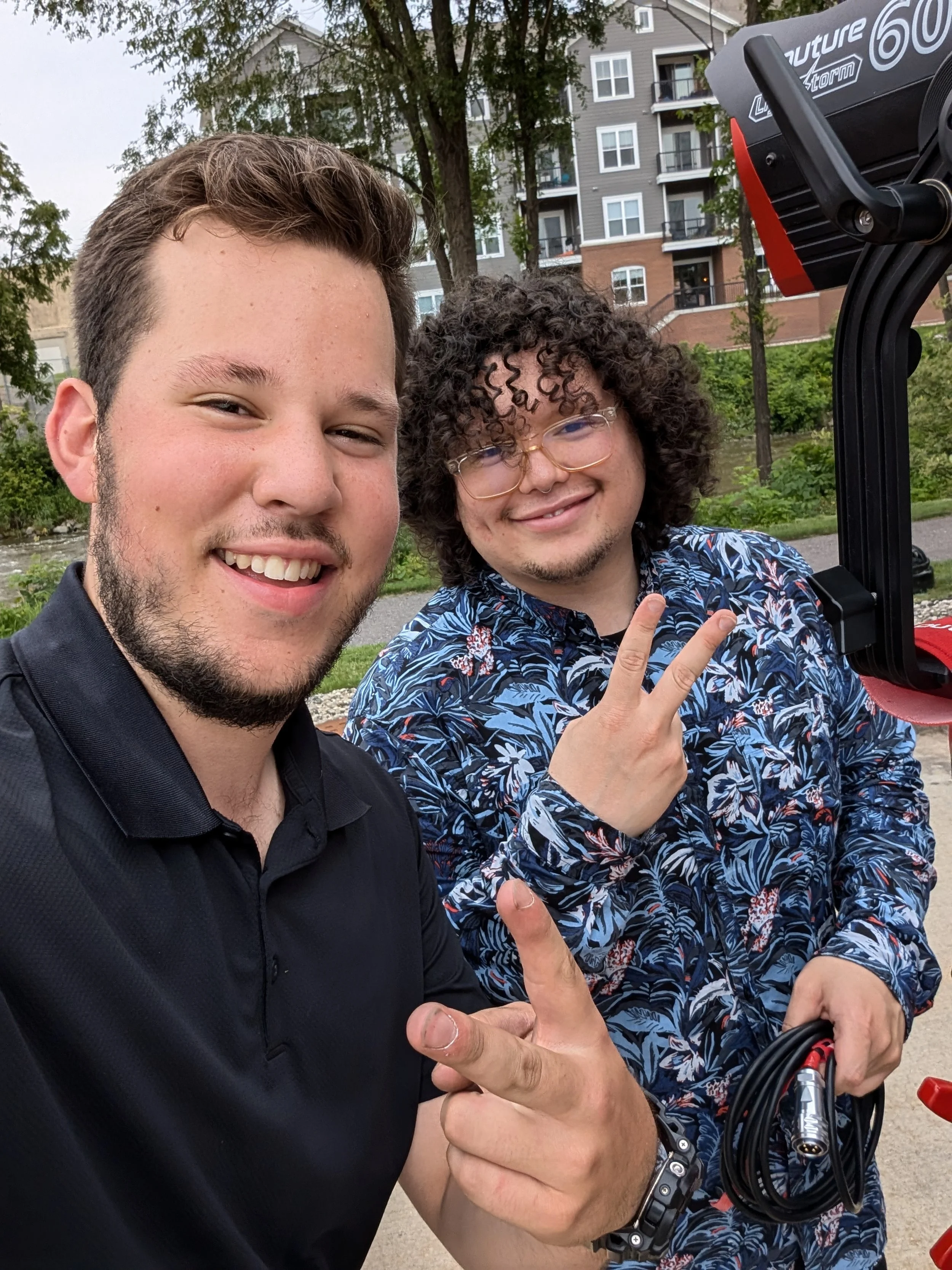 Wisconsin Gaffer Behind the Scenes