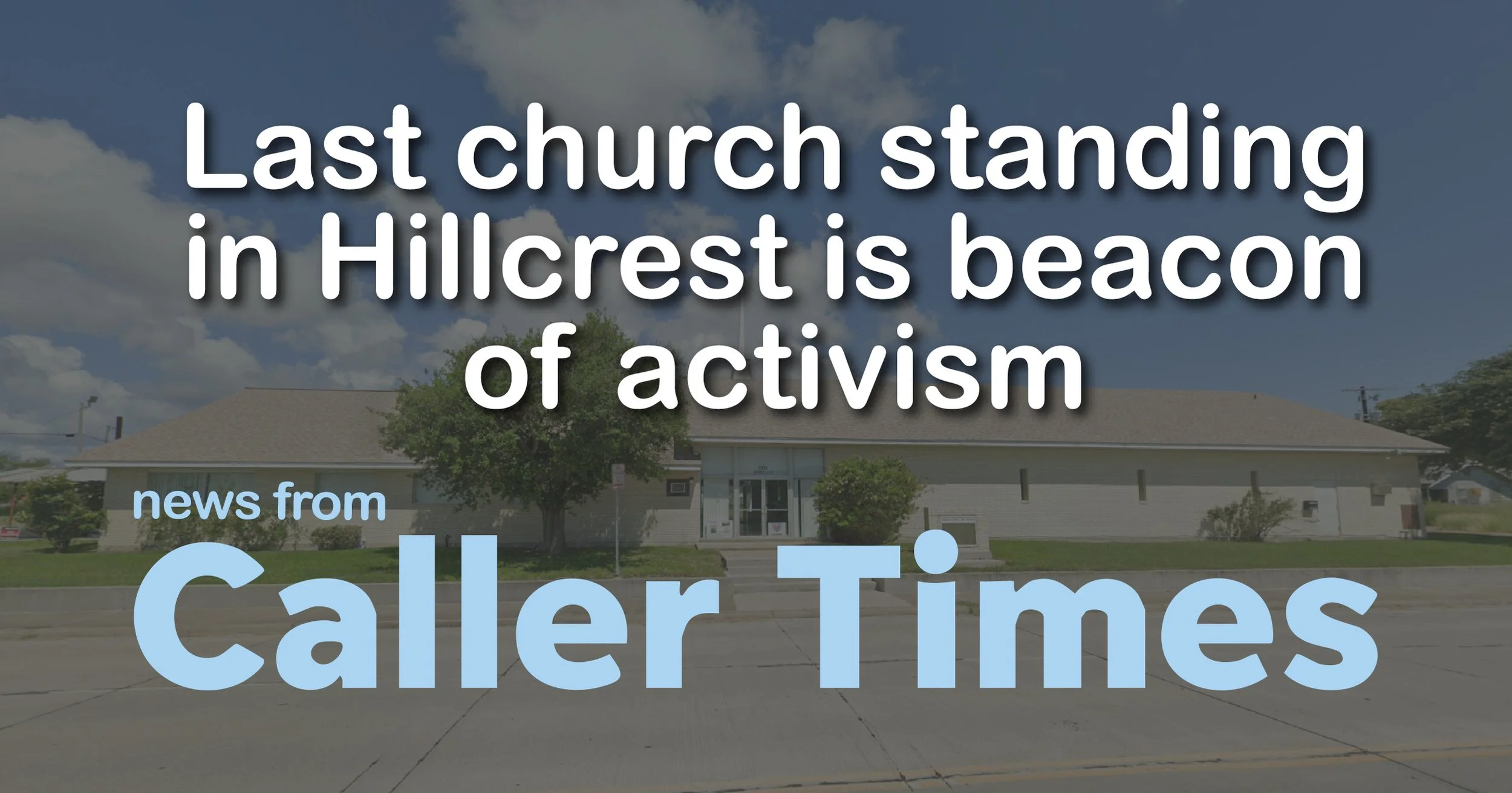 Last church standing in Hillcrest is beacon of activism