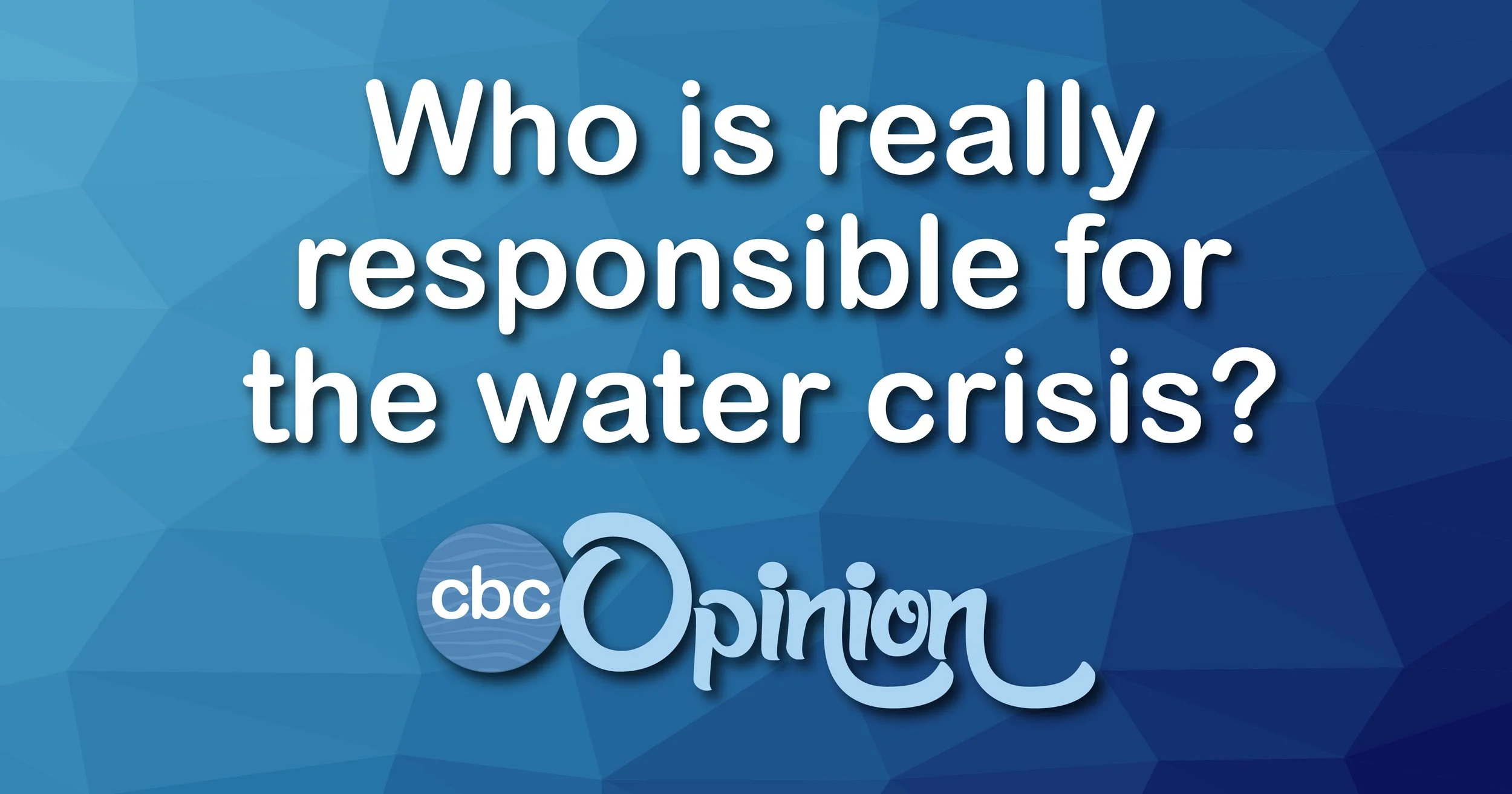 Corpus Christi’s water crisis is a   man-made catastrophe