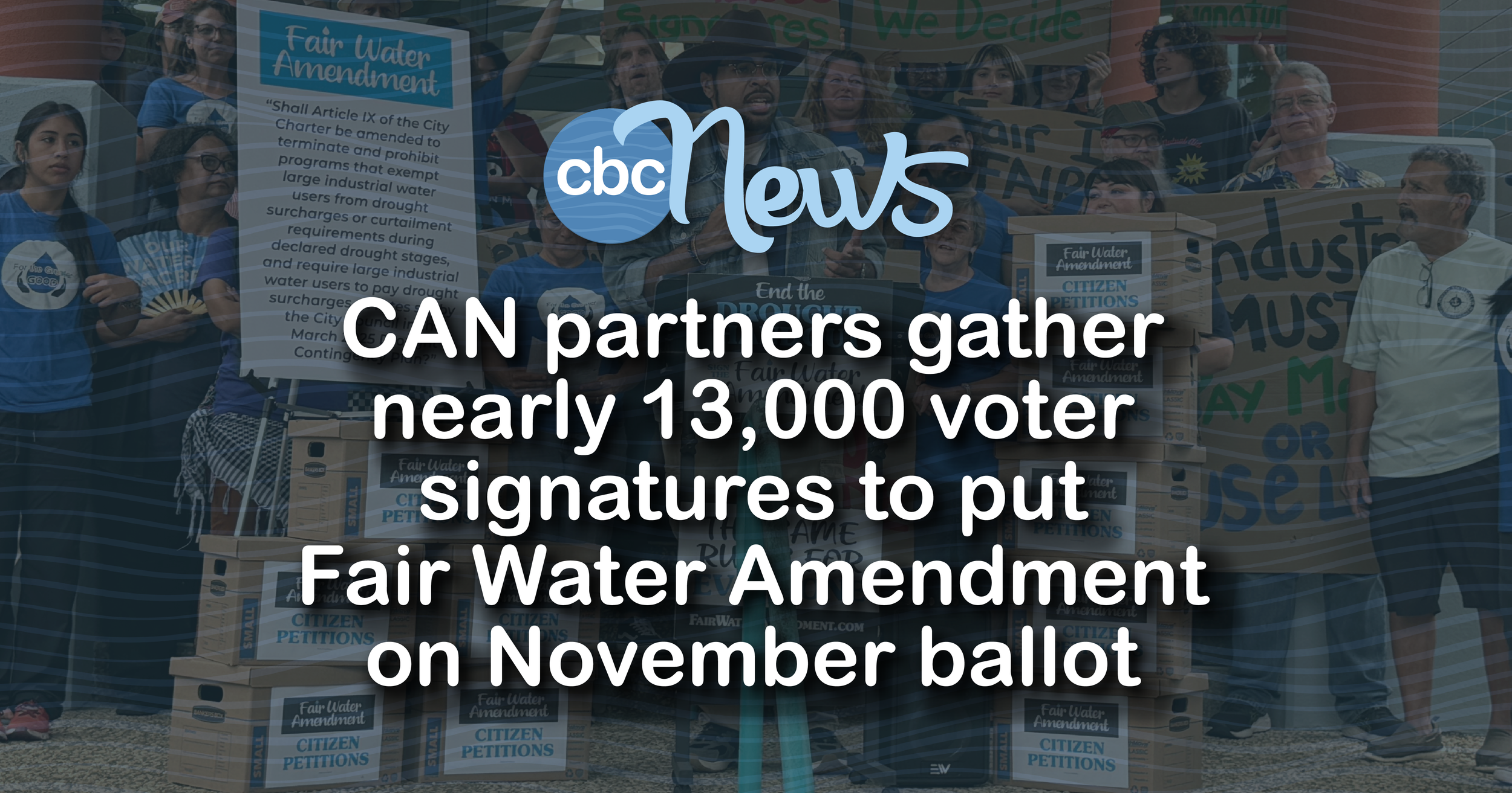 Citizen petition drive exceeds goal by almost 33%