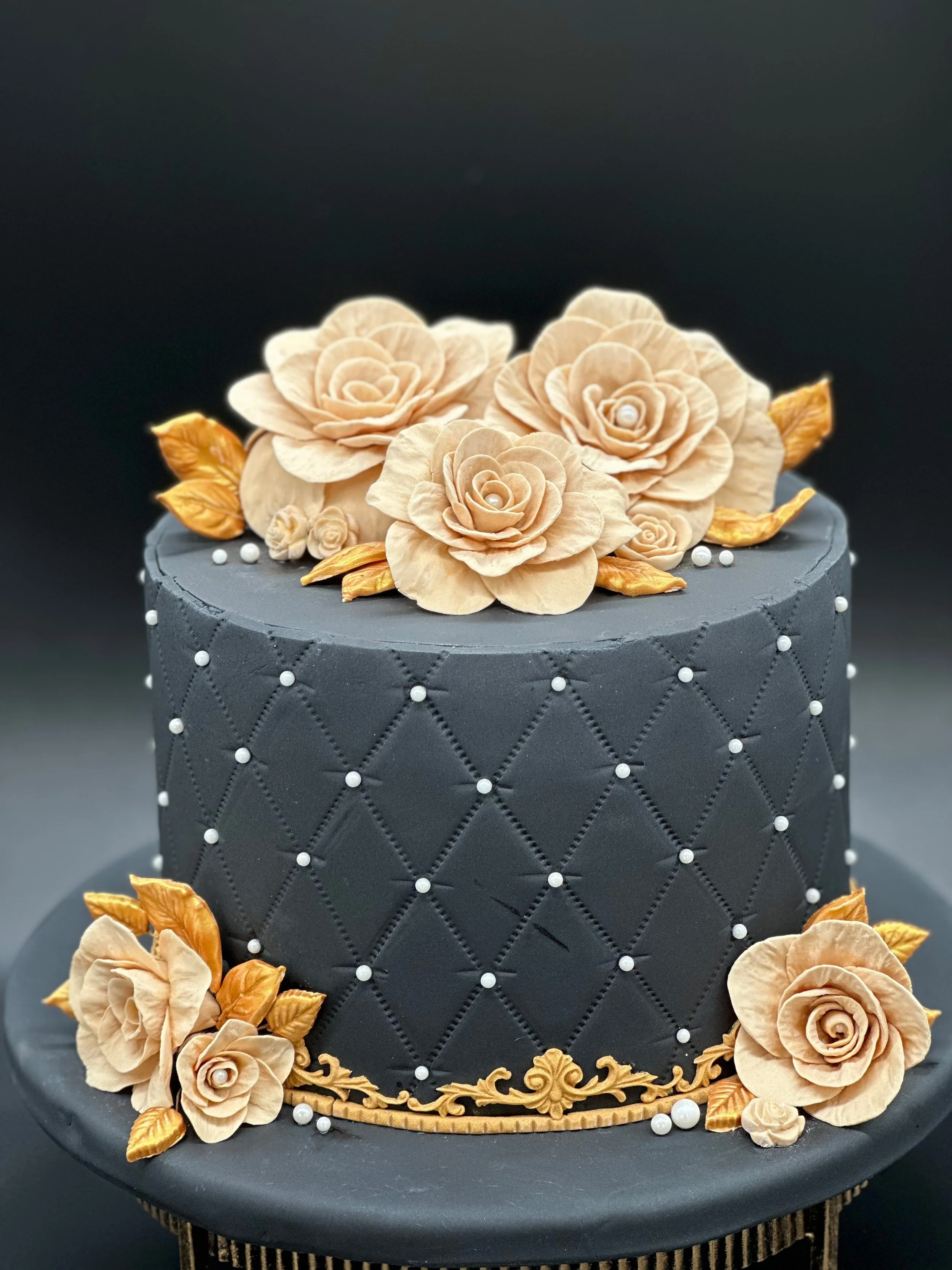 Quilted Black Gold Flowers.jpg