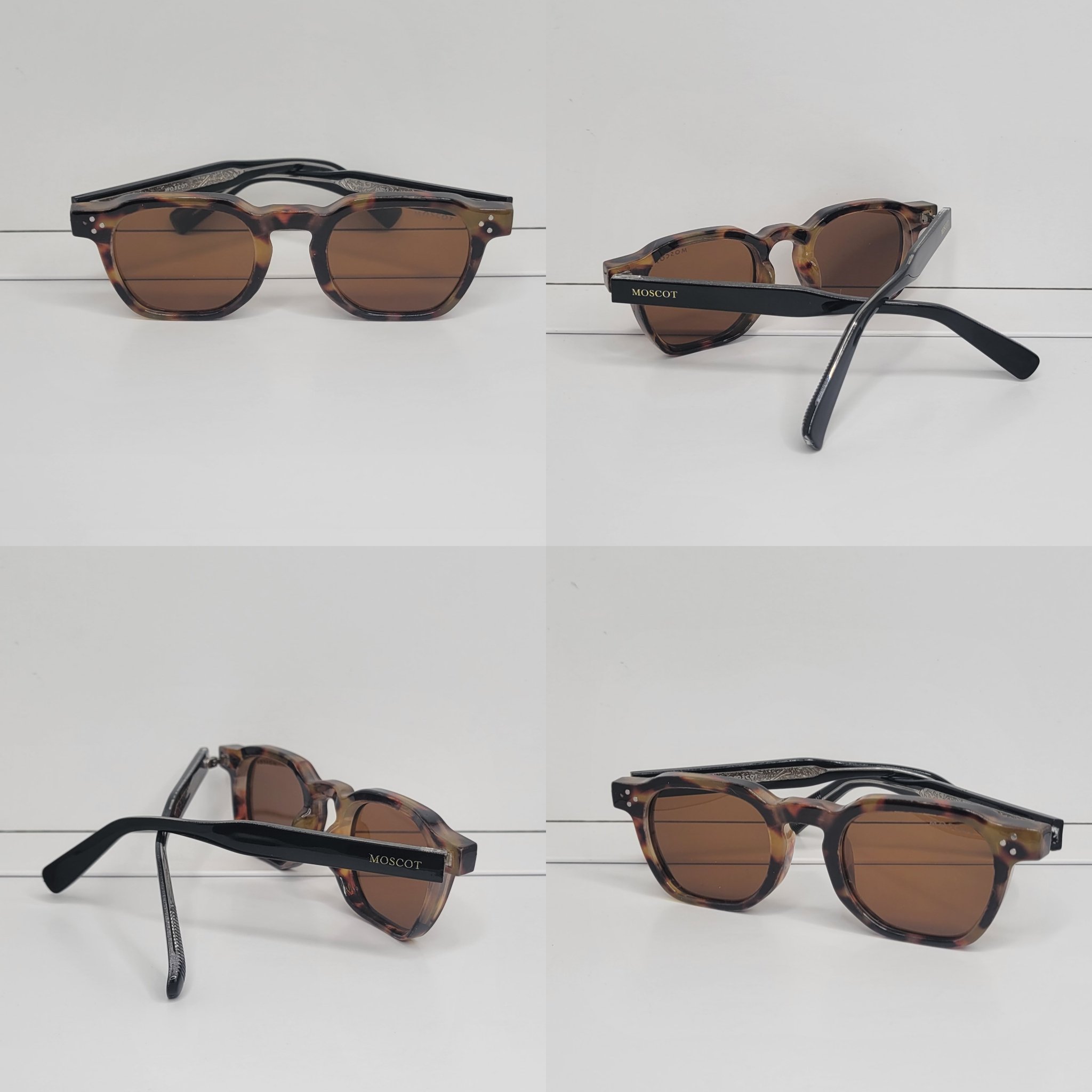 Classic Tortoiseshell Square Sunglasses