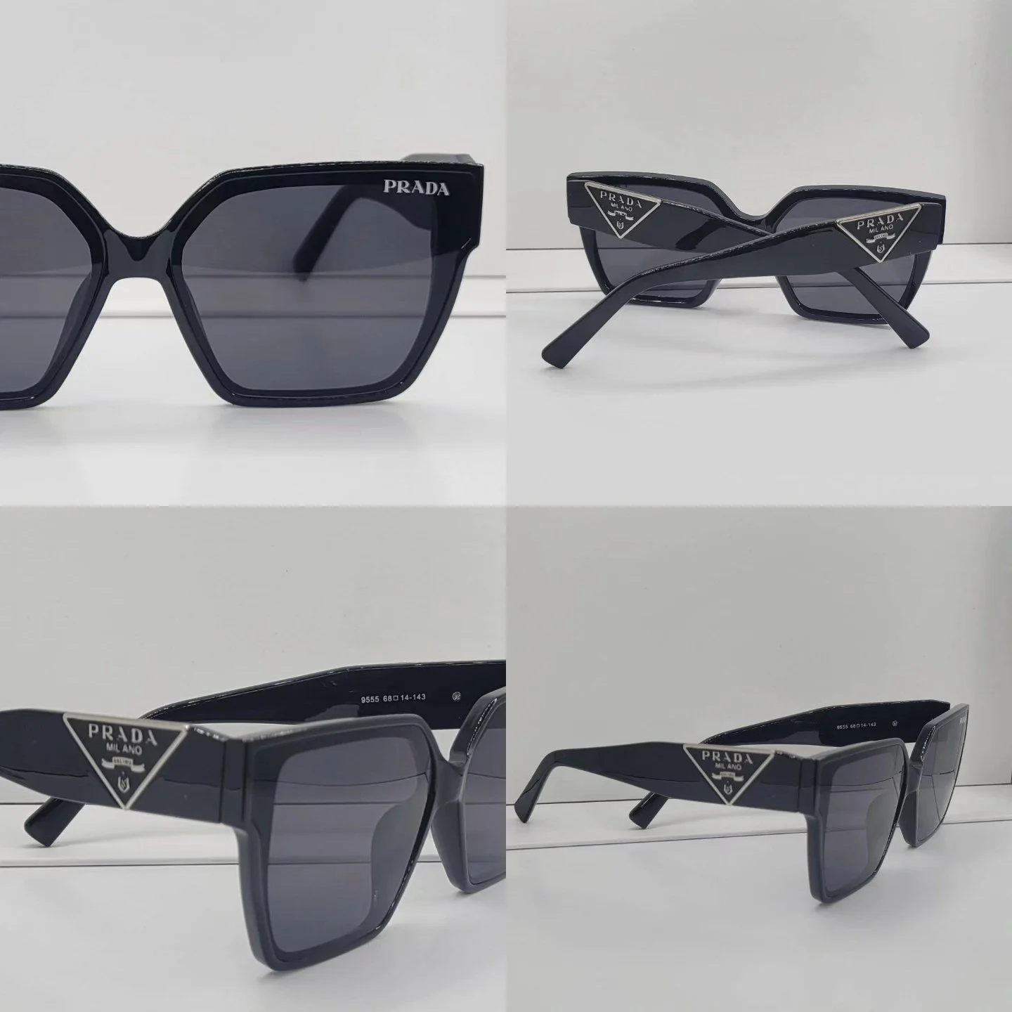 Midnight Icon Statement Sunglasses