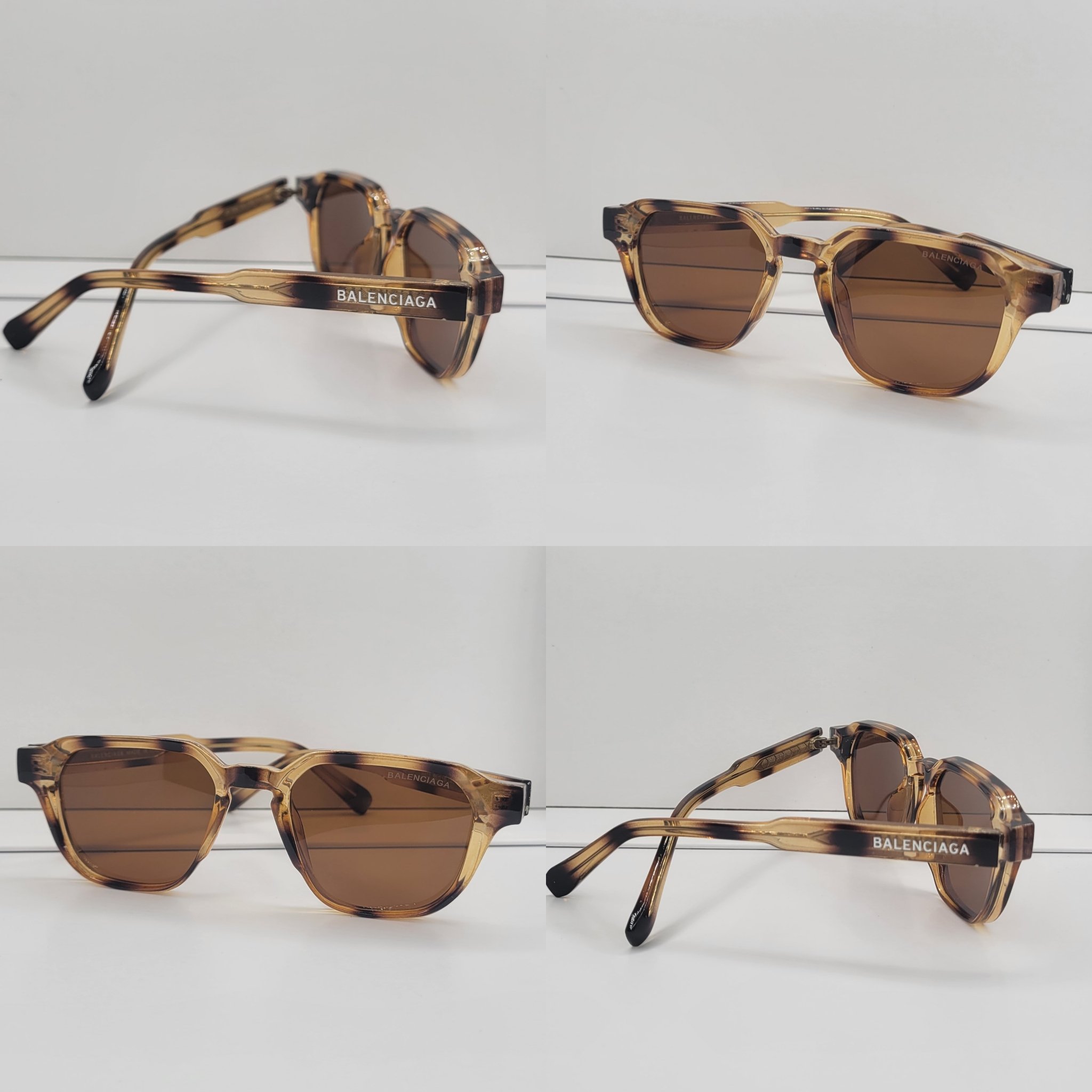 Amber Tortoiseshell Classic Sunglasses