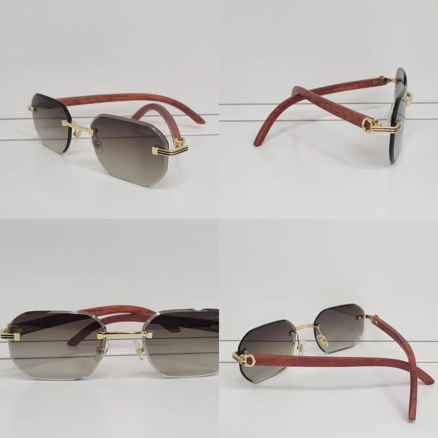 Sahara Gold Luxe Sunglasses