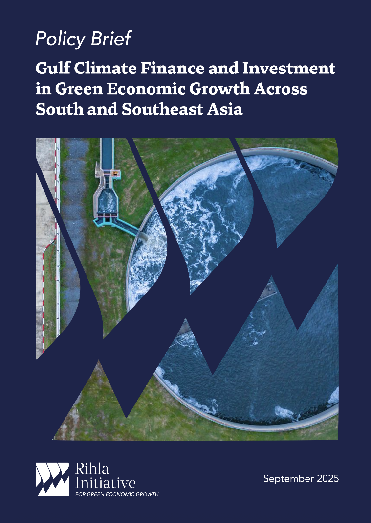 Gulf Climate Finance and Investment in Green Economic Growth Across South and Southeast Asia