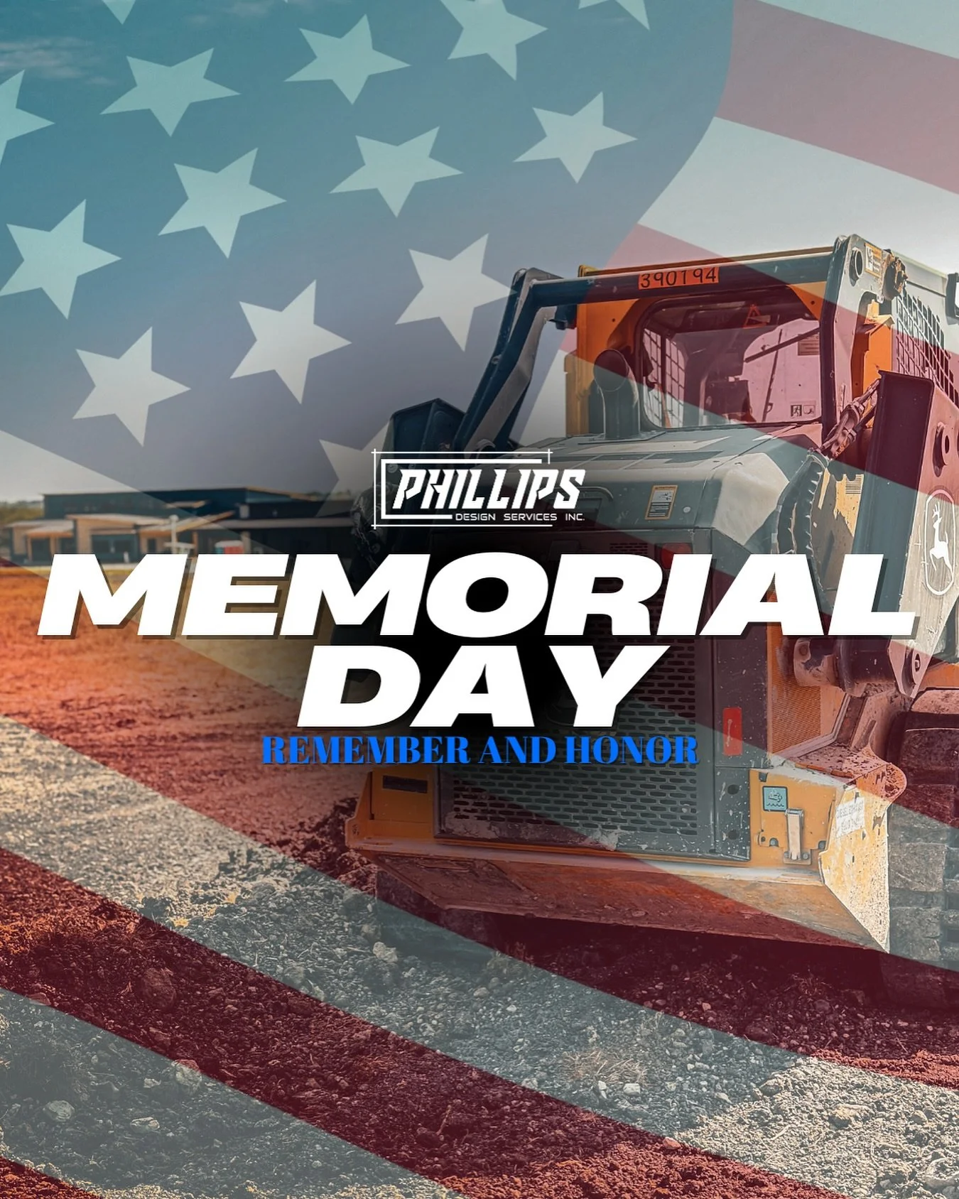 Honoring the brave, remembering the fallen. This Memorial Day, we salute those who gave everything for our freedom.

-Phillips Design Services