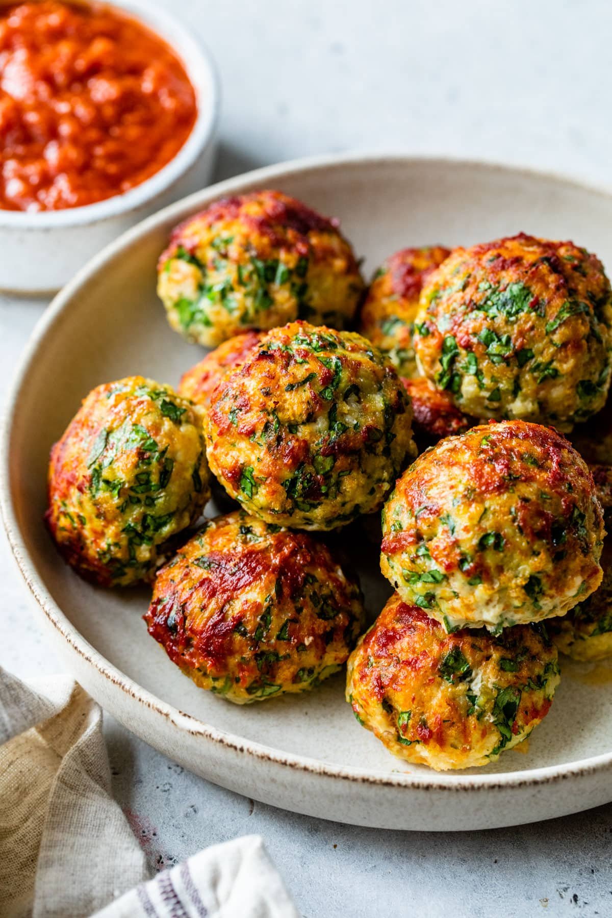Italian Style Chicken Meatballs
