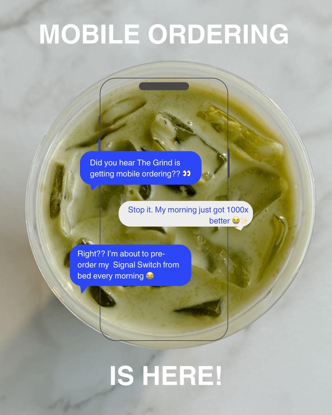 🚨 It&rsquo;s here, y&rsquo;all 🚨
Mobile ordering is now LIVE at Grind Central Station! 🎉

🚨 SOUND THE ALARMS 🚨
Mobile ordering is officially LIVE at Grind Central Station! 🎉💻☕

You can now order your Depot Delight, Think Pink, or whatever your