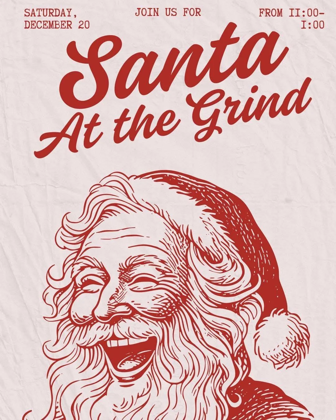 Don&rsquo;t forget&hellip; Santa will be here TODAY from 11-1!