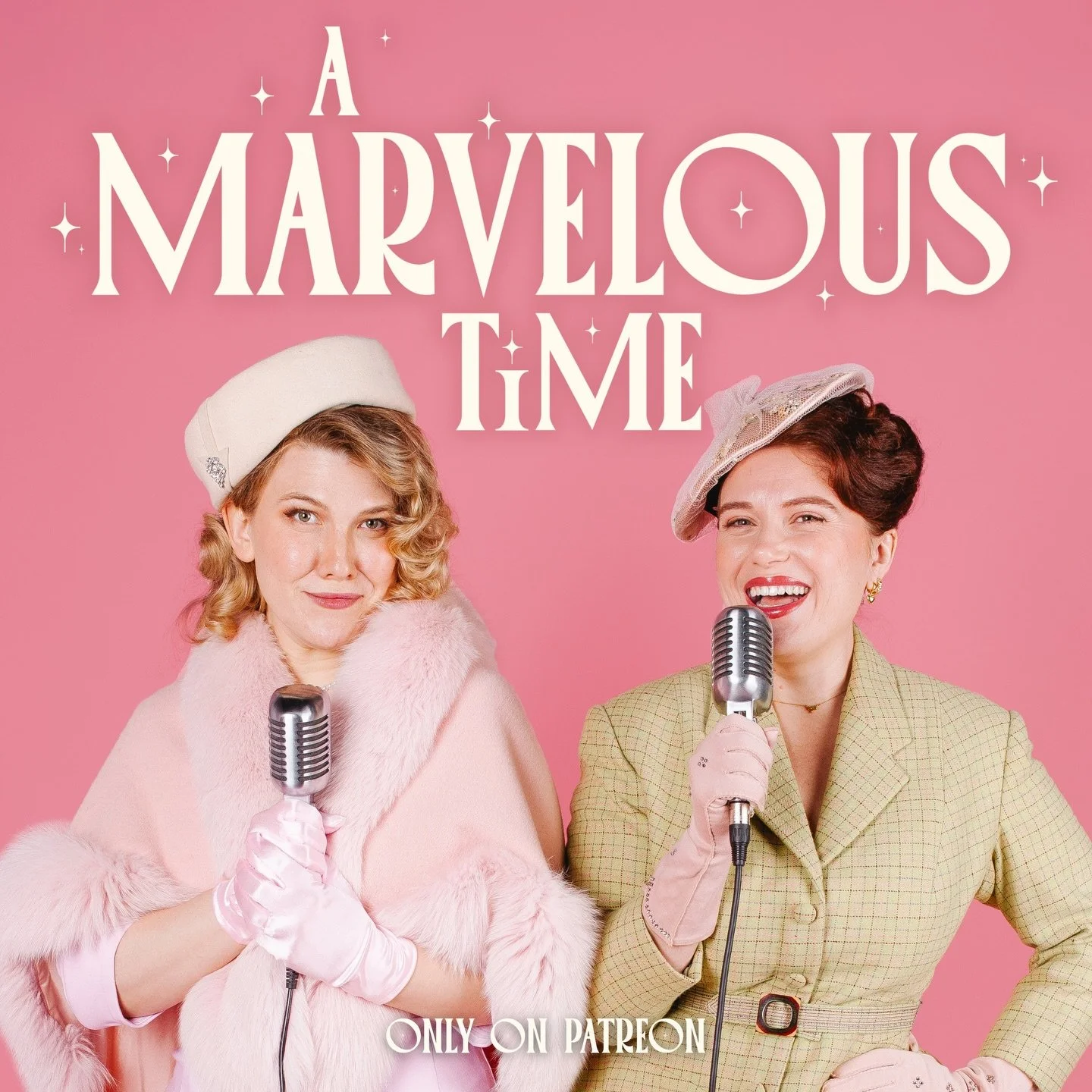 It&rsquo;s S&rsquo;Wonderful, it&rsquo;s S&rsquo;Marvelous to introduce you to our newest podcast 🩷

Our official cover for A Marvelous Time!!! AMT is our spoiler-free, episode by episode series recap of The Marvelous Mrs. Maisel launching March 20t