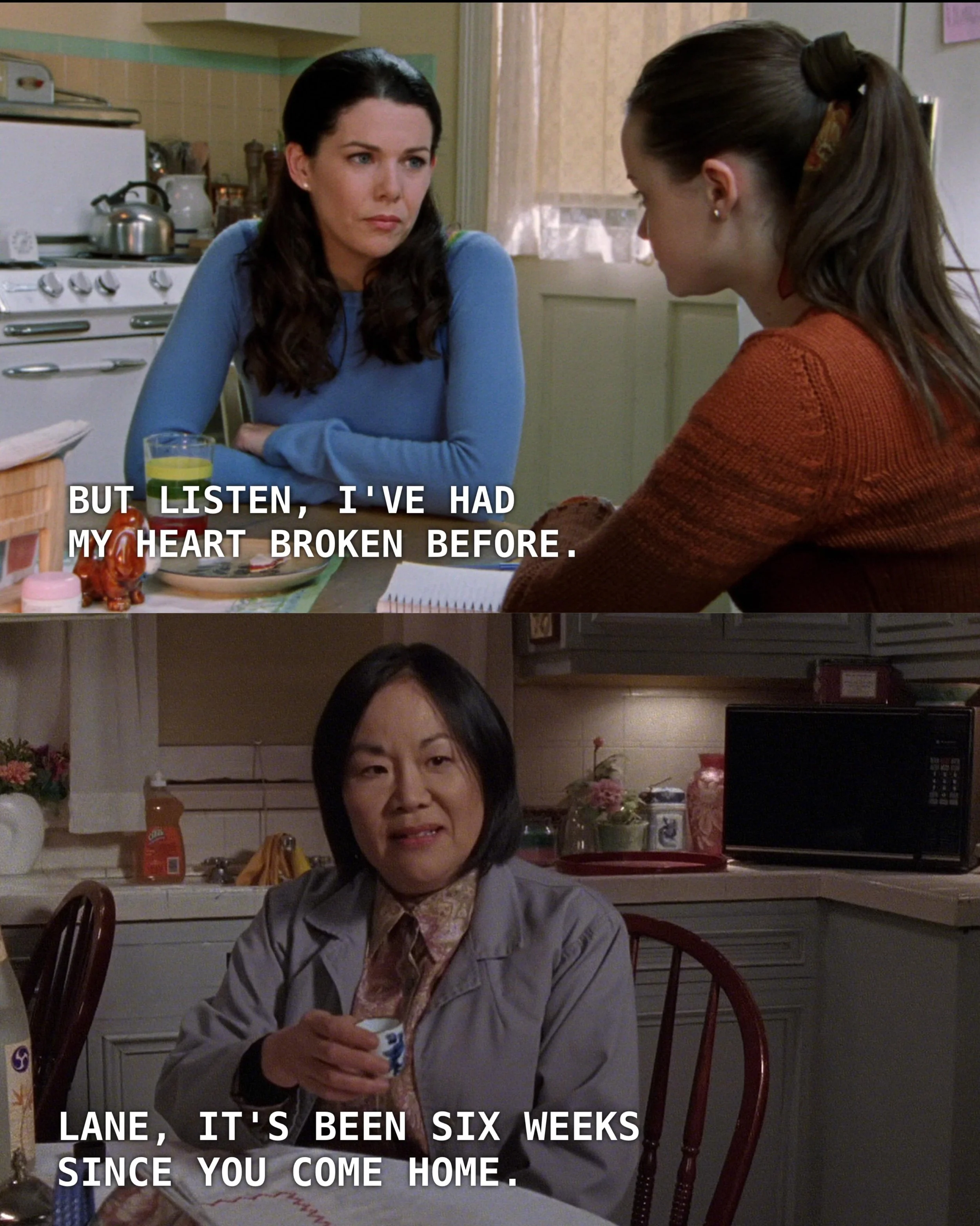 How do you wallow?

We love this forgotten Mrs Kim 🤝 Lorelai parenting parallel 🍦🍶