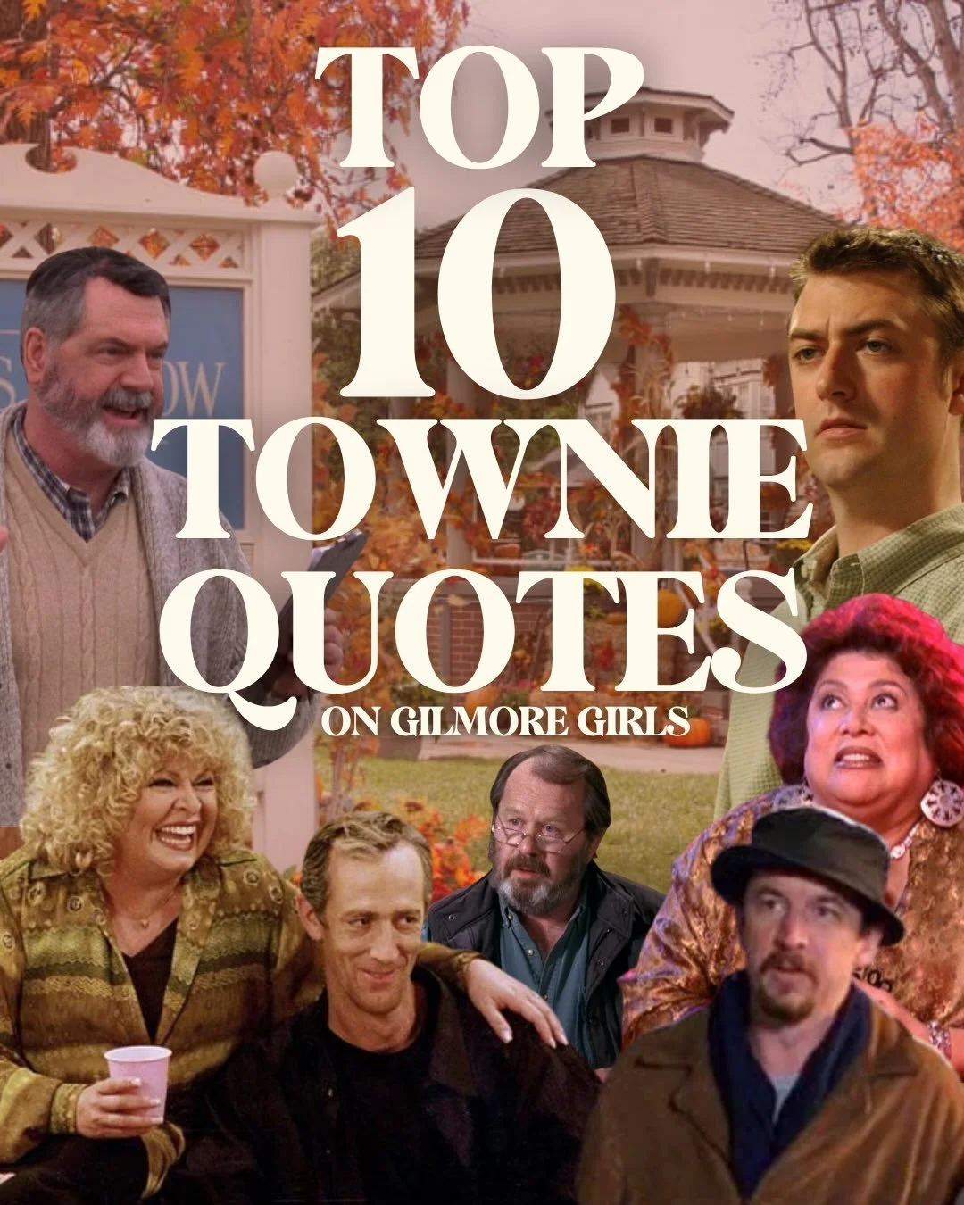 Which one&rsquo;s in your top ten???

Making this list was HARD!!!! Who made us do this??? (Us, we did. We made us do this). We&rsquo;ll probably change our minds tomorrow but for now these are our top 10 best Stars Hollow townie quotes 🤍 Watch us r