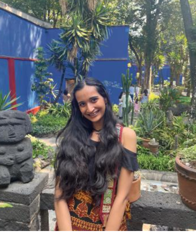 Vrushti Patel in Mexico City as part of Lehigh's Global Citizenship Program