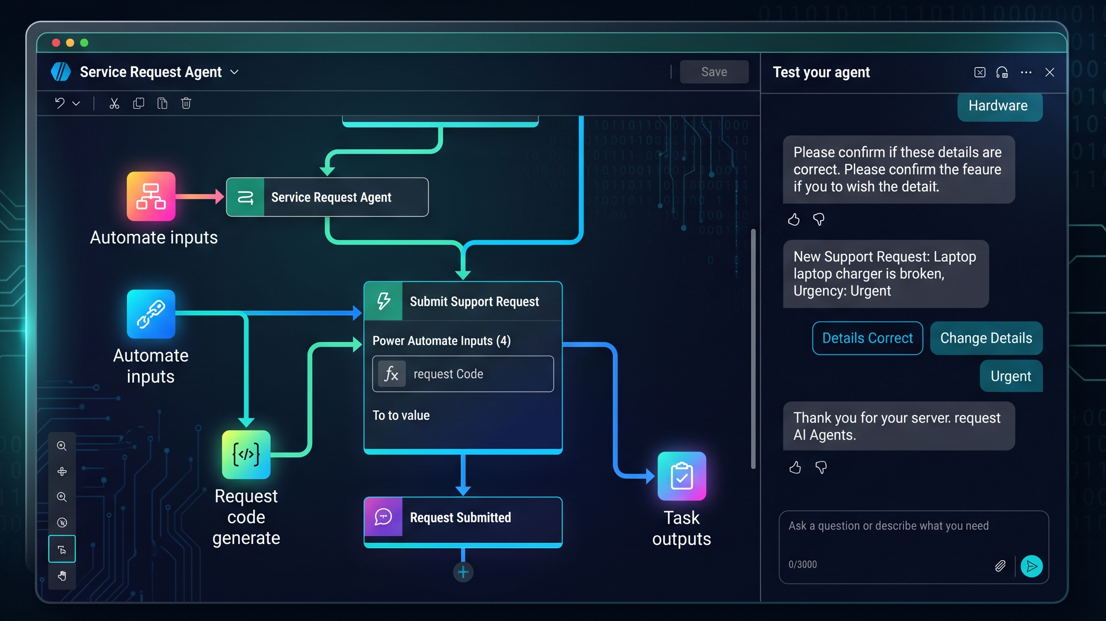 AI services agent