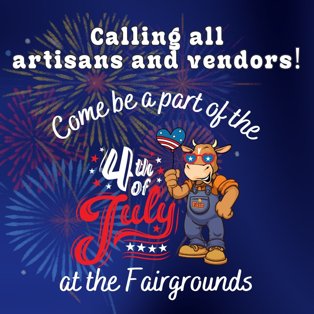 Orangeburg area creatives, we want YOU to be a part of our epic 2026 Fourth of July! Apply for a vendor spot today: https://www.orangeburgfair.com/store/p/fourth-of-july-vendor-application