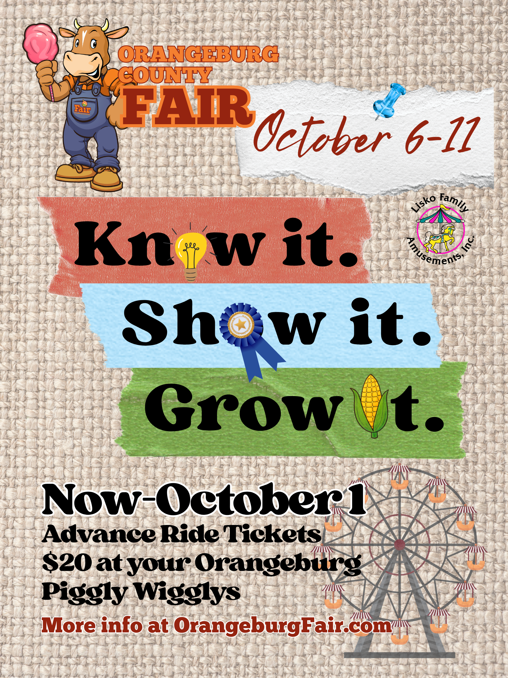 Final Day to Buy Discounted Ride Tickets!