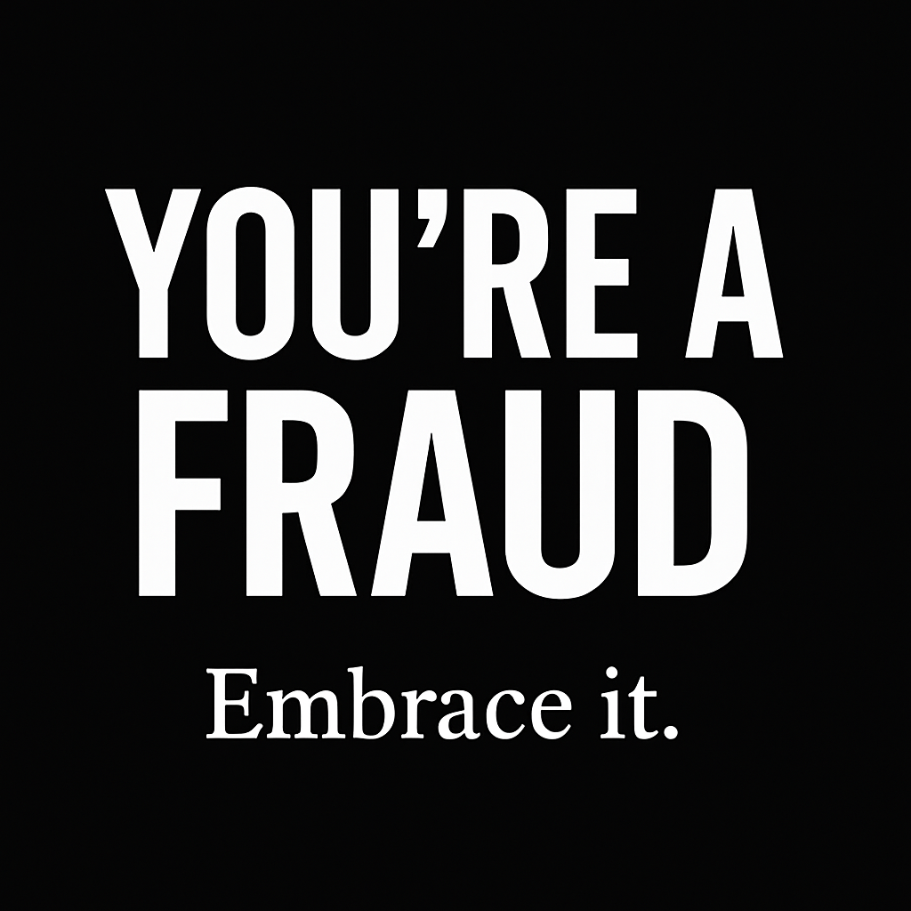 You’re a Fraud. Embrace It.