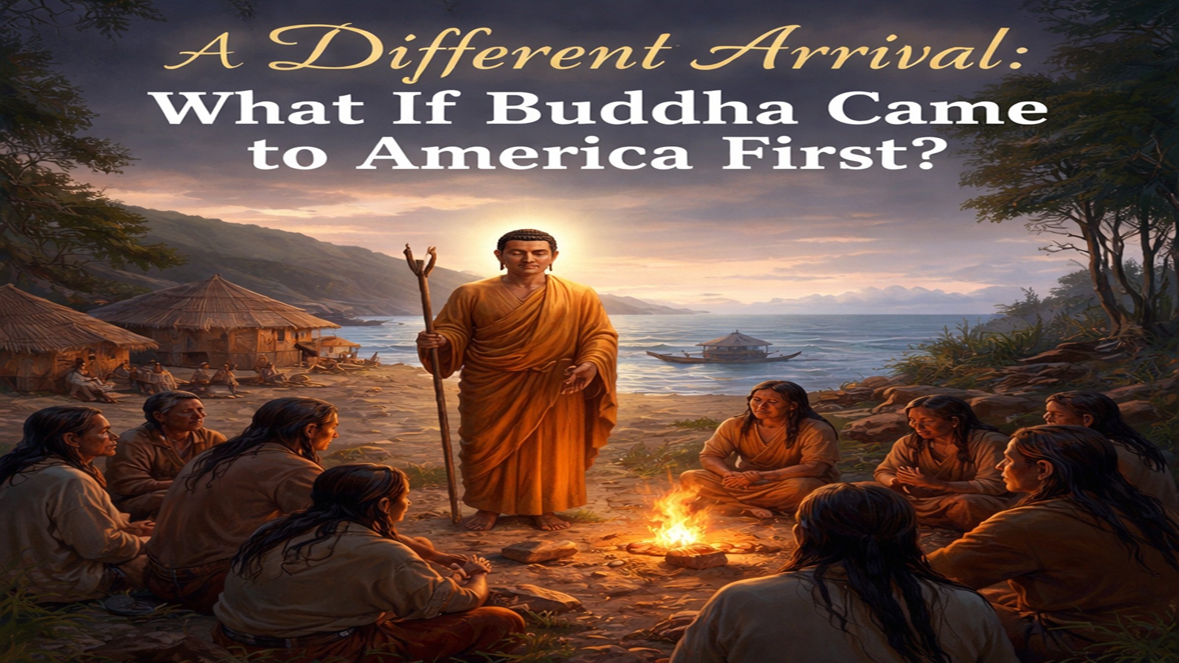 A Different Arrival: What If Buddha Came to America First?
