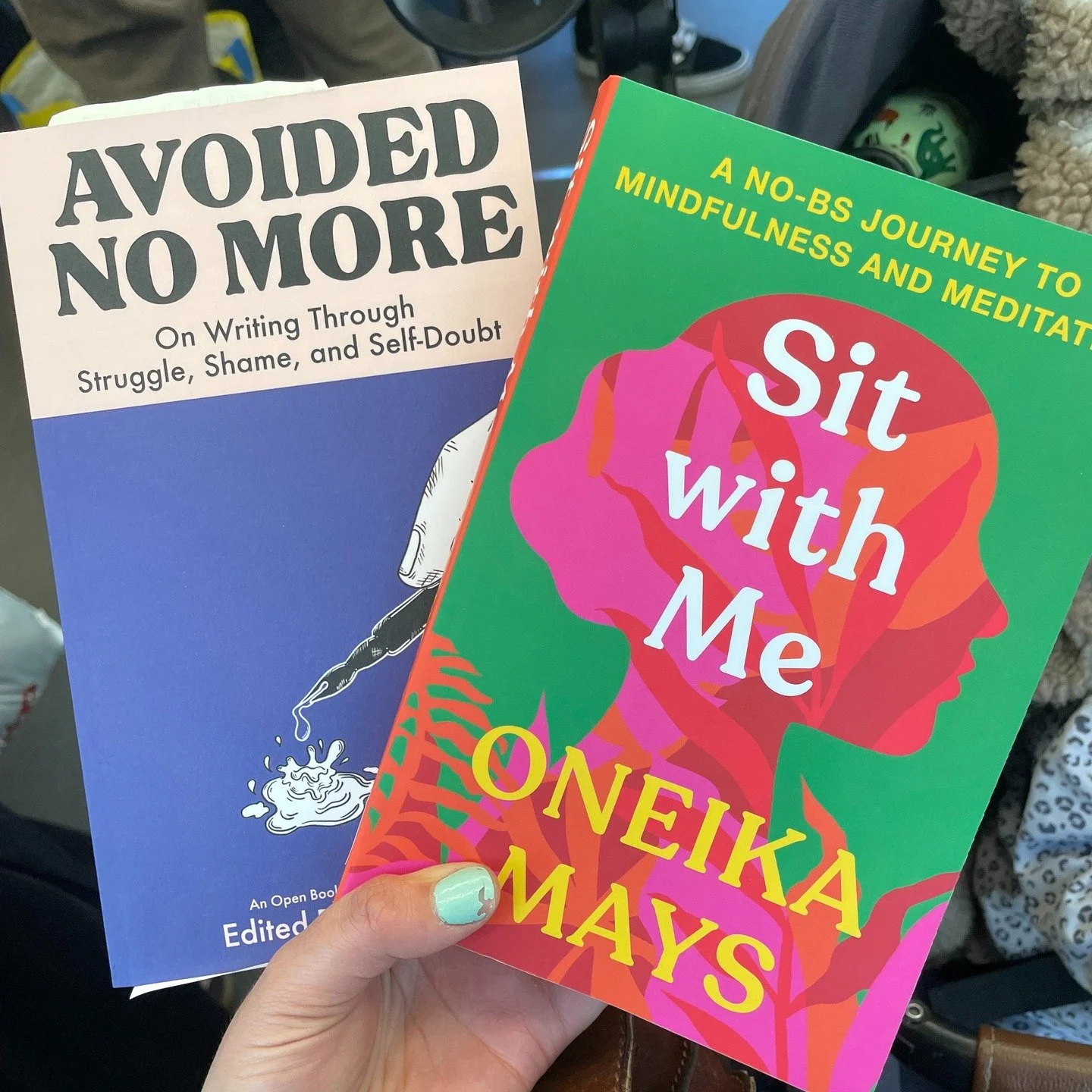 It warmed my heart to see the Open Book Anthology and Open Book author Oneika Mays' book together in this photo. 

You see, @ebsnotebook lives all the way on the other side of the world. She has been such a supporter of the anthology since it first c