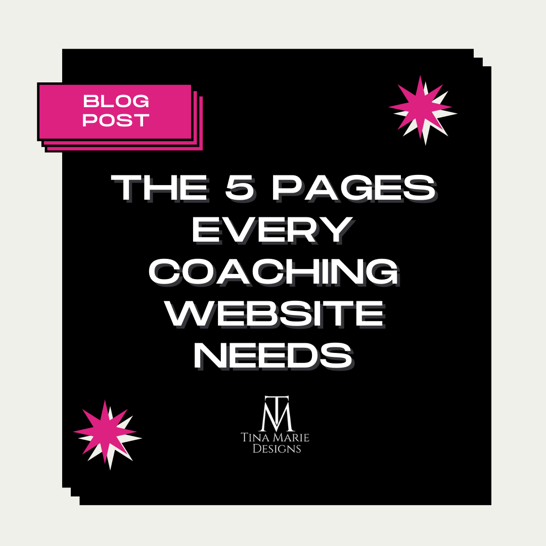 The 5 Pages Every Coaching Website Needs