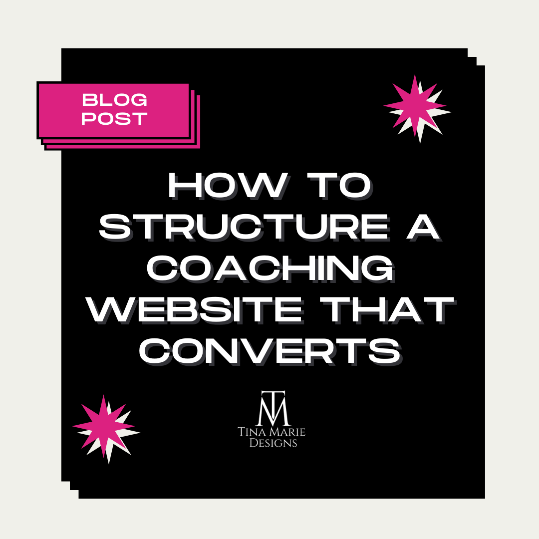 How to Structure a Coaching Website That Converts