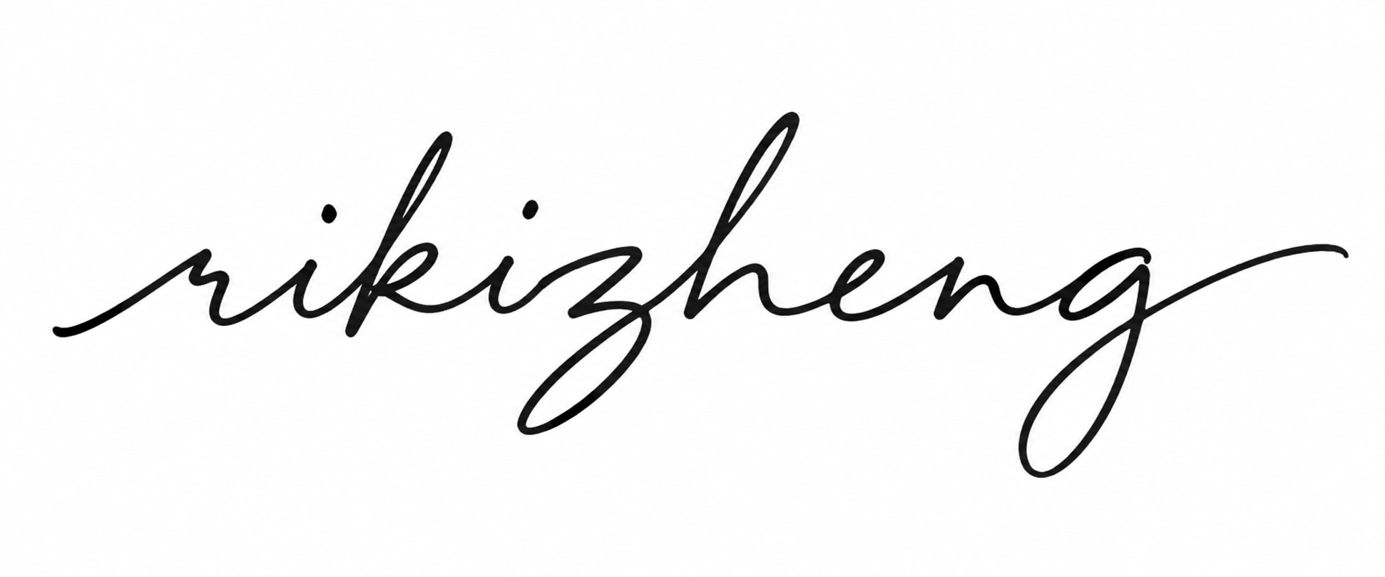 Riki Zheng signature