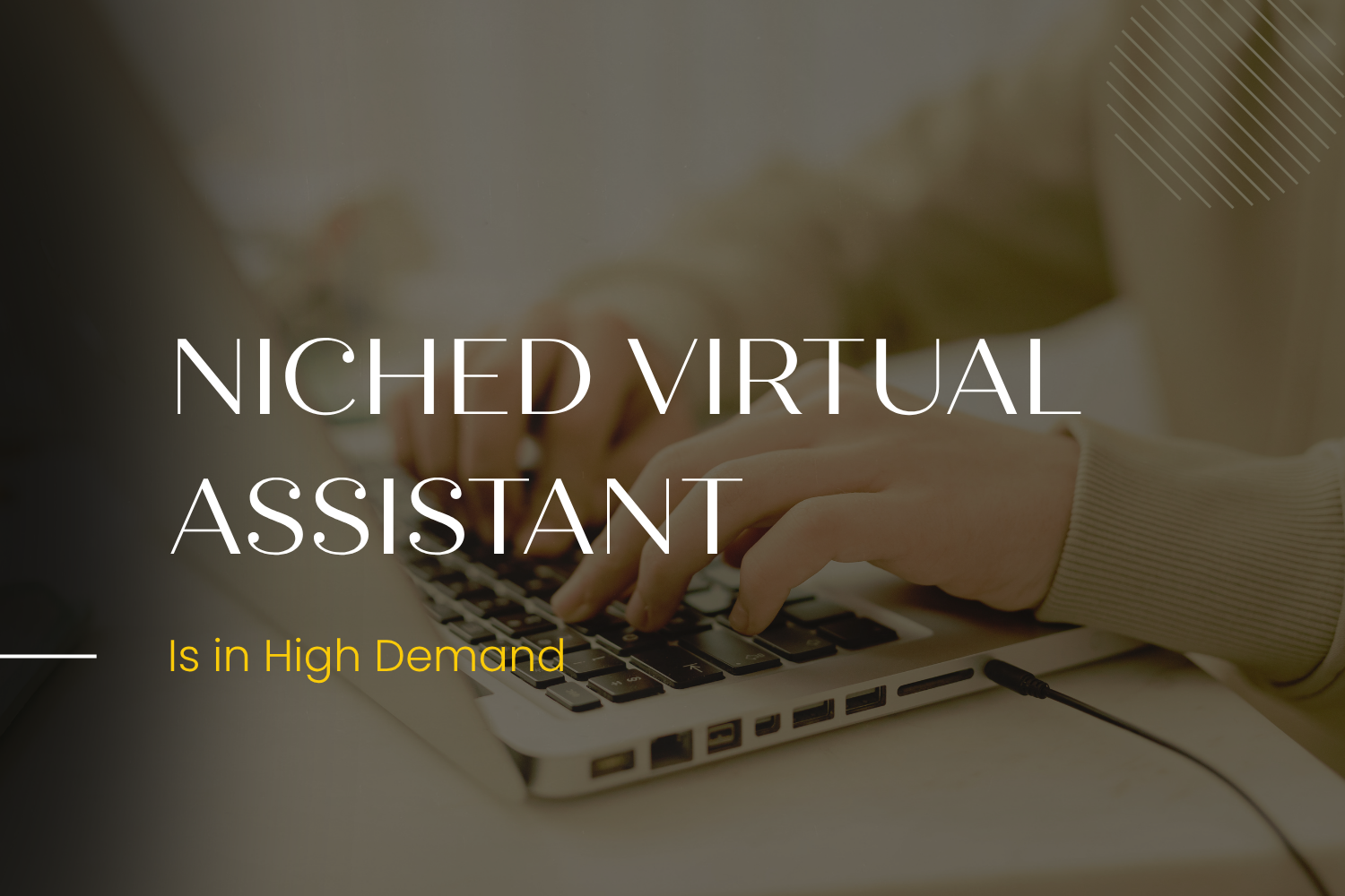 ✦ Niche virtual assistant is in high demand (and IS an excellent money injection OPPORTUNITY)
