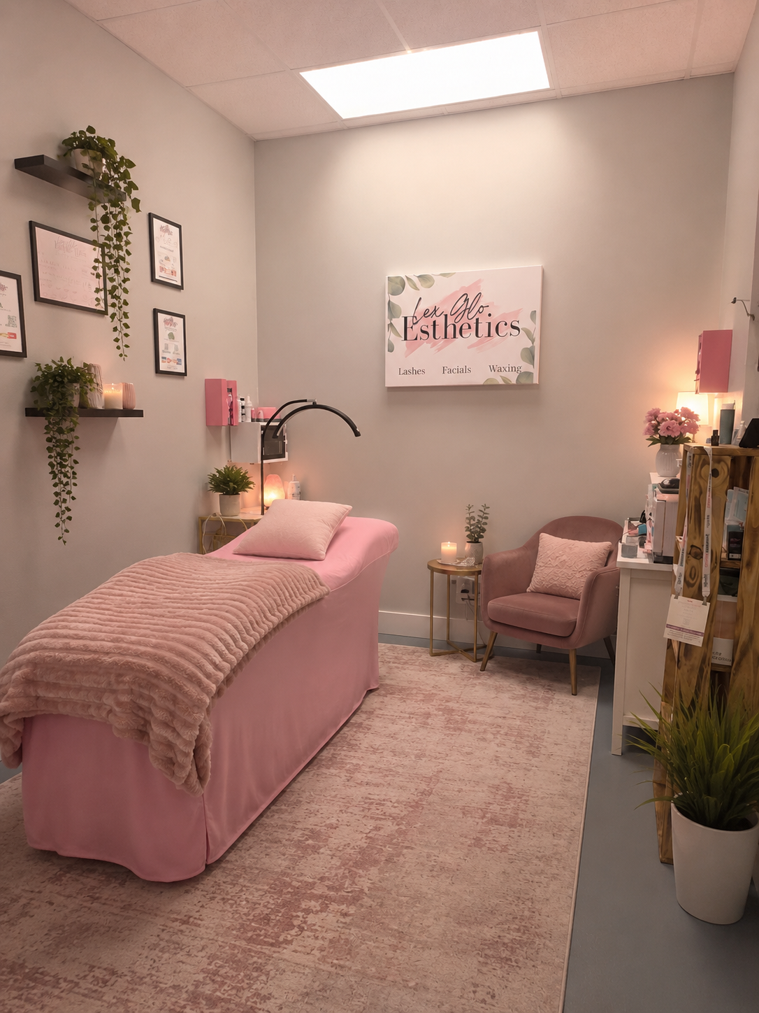 Esthetician Treatment Room