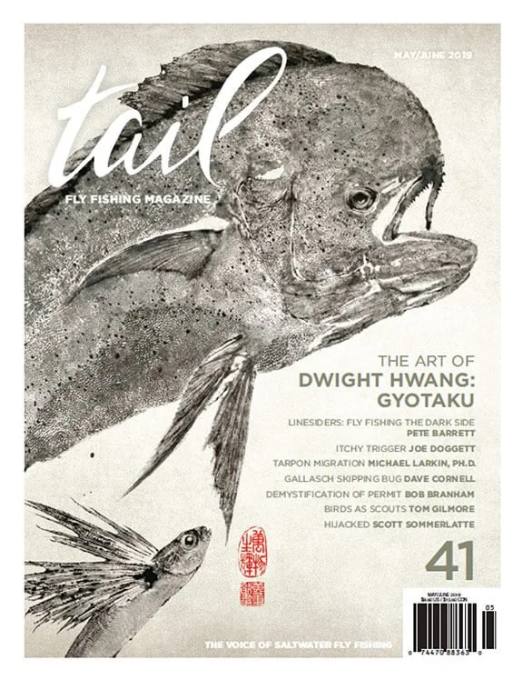 Cover &amp; Article in 'TAIL FLY FISHING MAGAZINE'