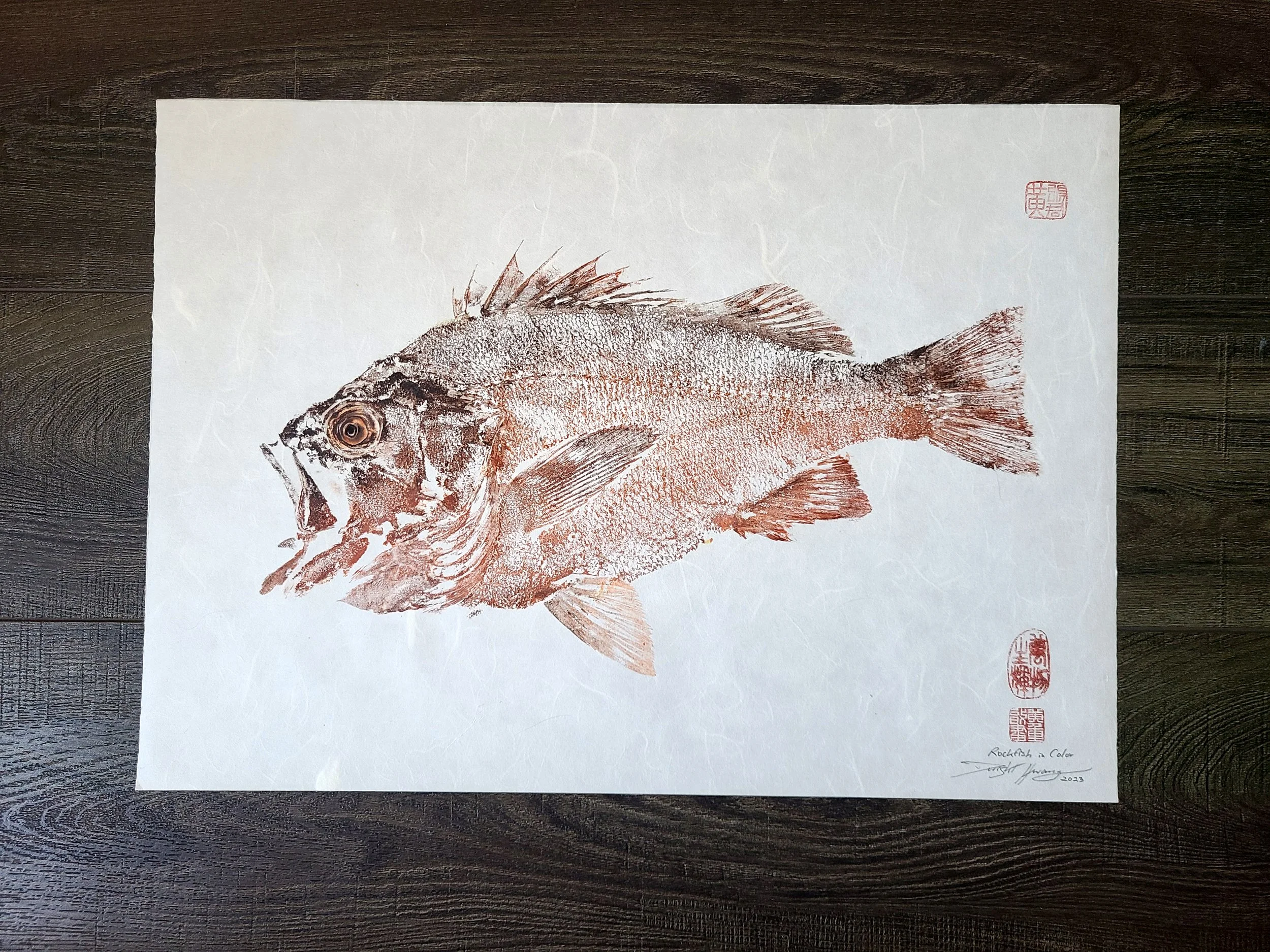 Rockfish in Color 21x15"