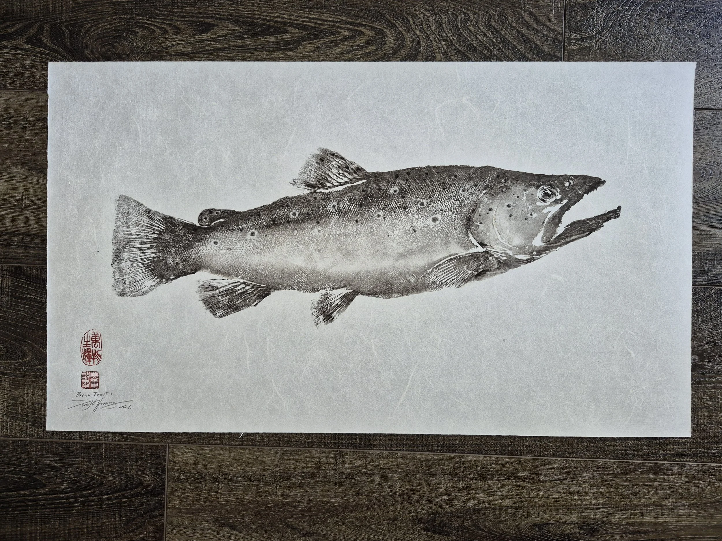 Buck Brown Trout - 26x15" - 2026