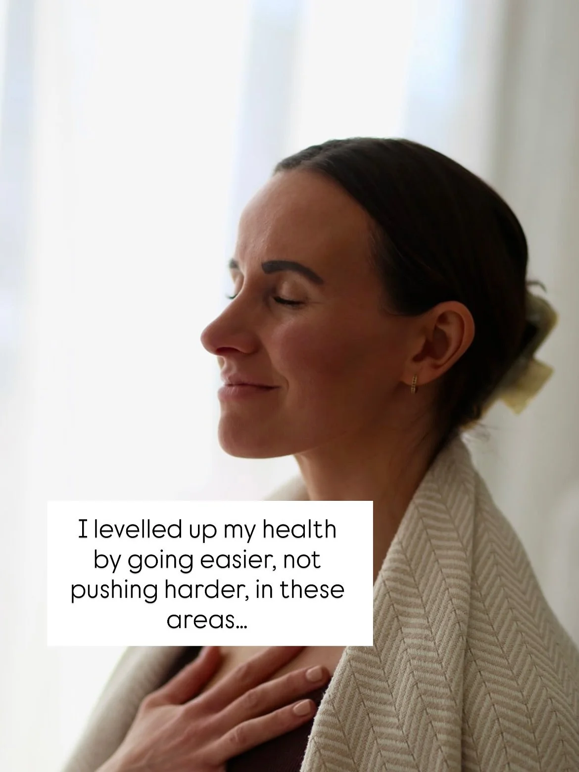 True health doesn&rsquo;t come from doing more ( I learned this the hard way)! It comes from doing what aligns with your nervous system, your energy, and your heart. 

Let me show you how! 

Doors are open for Evolve Group Coaching. All the details a