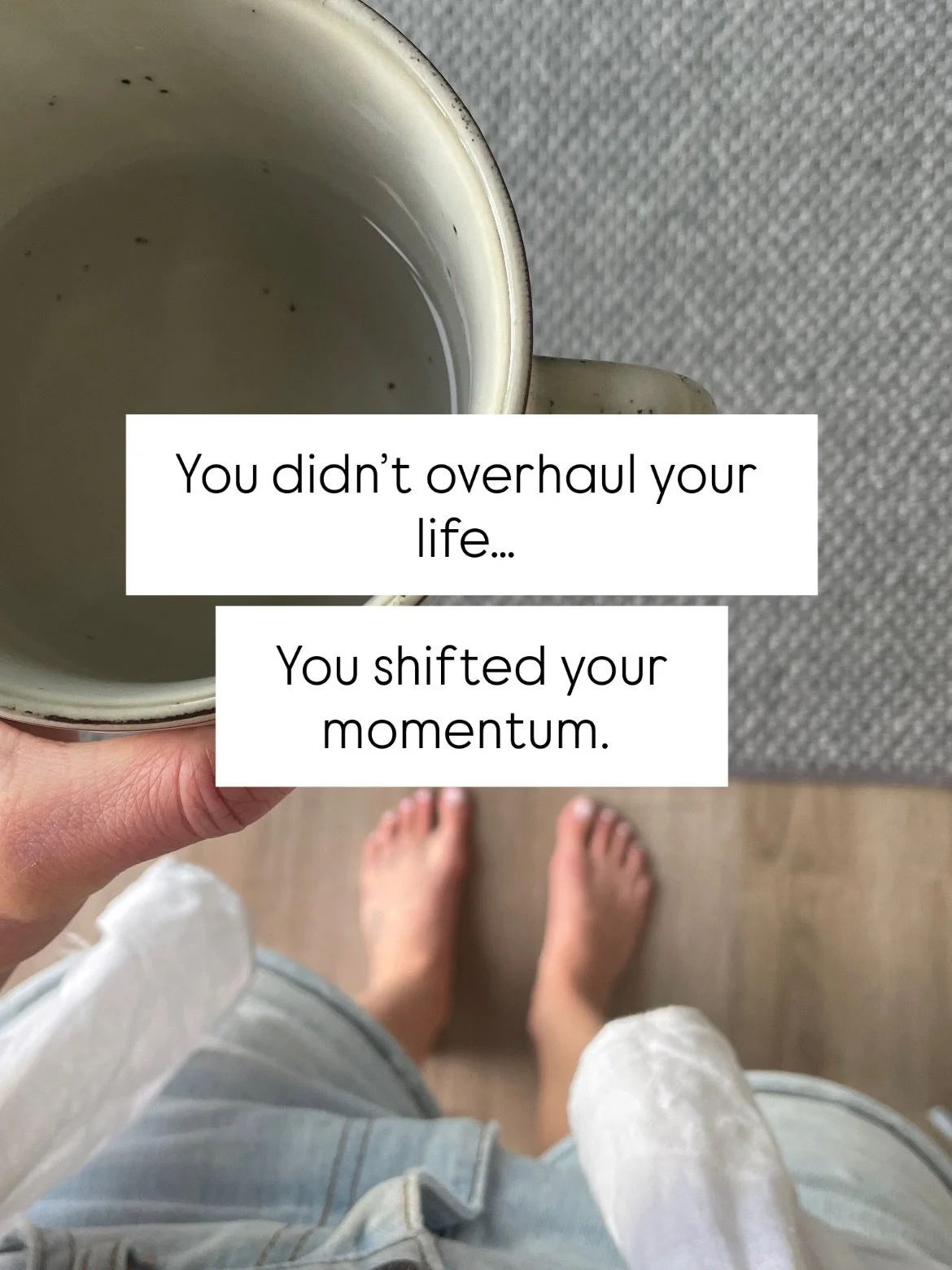 A reset that acts as a spring board and actually feels good

Comment CHALLENGE to join the 7-Day Reset 

With love + warmth + fresh January energy, A x 

#realworldwellness #holisticwellnesscoaching #NZhealthcoach