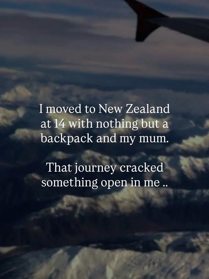 Just two people with a bit of a plan and hope for something better ✨ 

We found it 🌈 ... and I received the most incredible lessons that are my full body WHY for doing the work I do today 

Something is coming, stay tuned beauties 💕

#holisticwelln