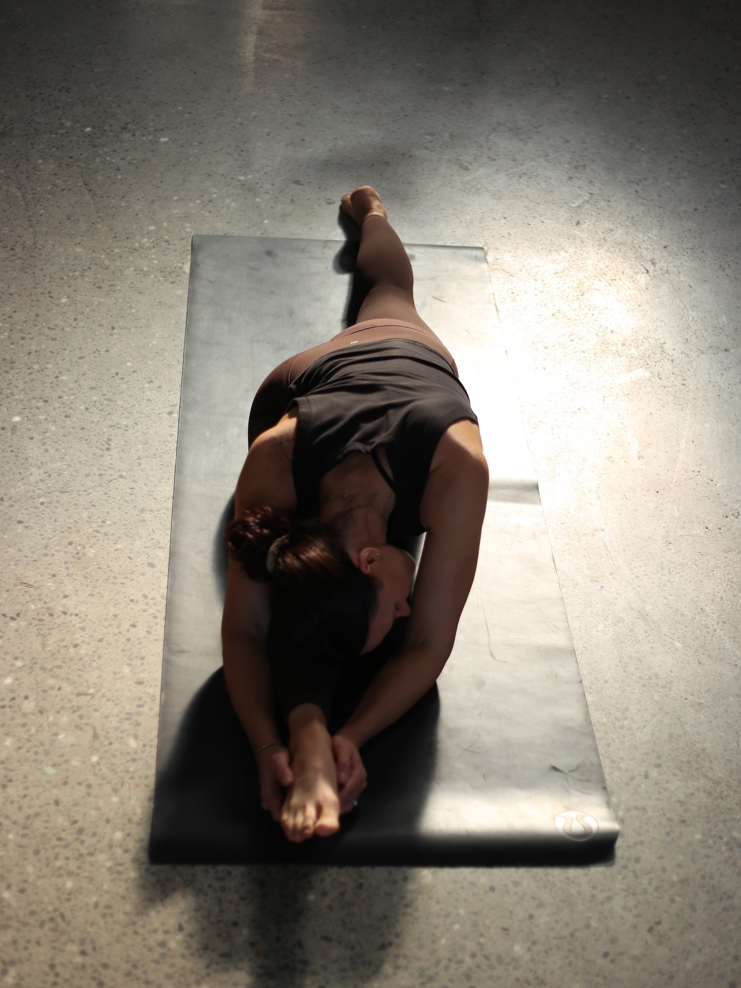 Every time I practise these āsana, I meet a different version of myself. 

Yoga offers the most curious, compassionate, and insightful pathway to peeling back the layers of who we are. 

I am forever grateful for this sādhana.

Big thank you to Mama 