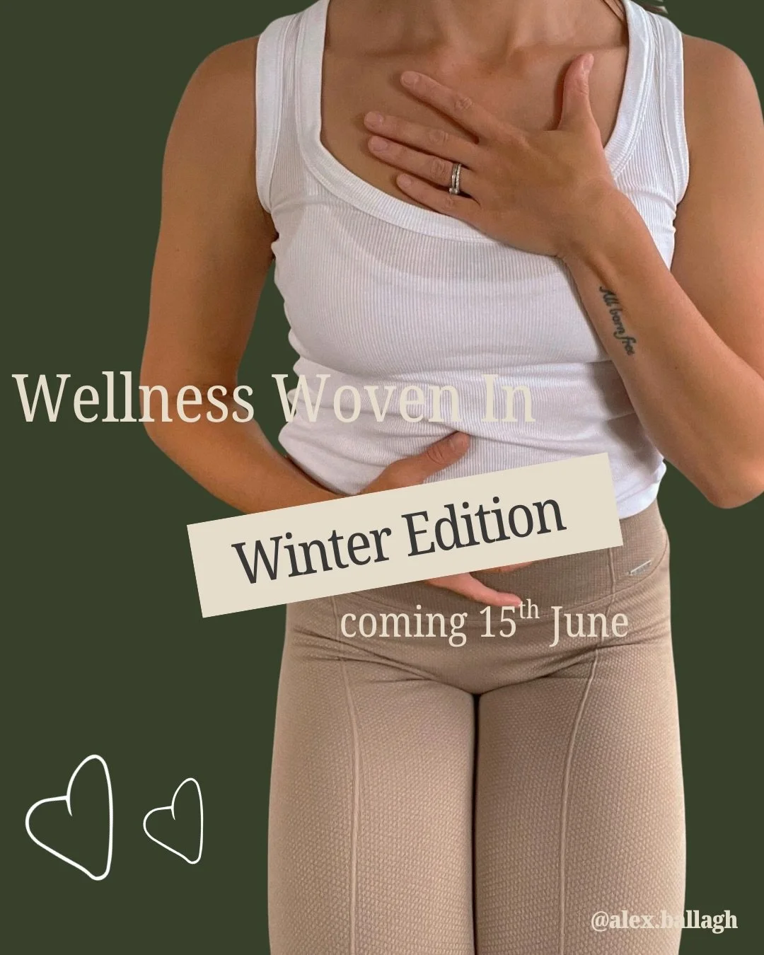✨ The Wellness Woven In Winter Edition ✨

7 days, 10 mins/day (or less) ... a lifetime of supportive tools. Join us - link in bio xx 

#winterwellnesschallenge #miniwellnesschallenge #holisticwellnesscoach