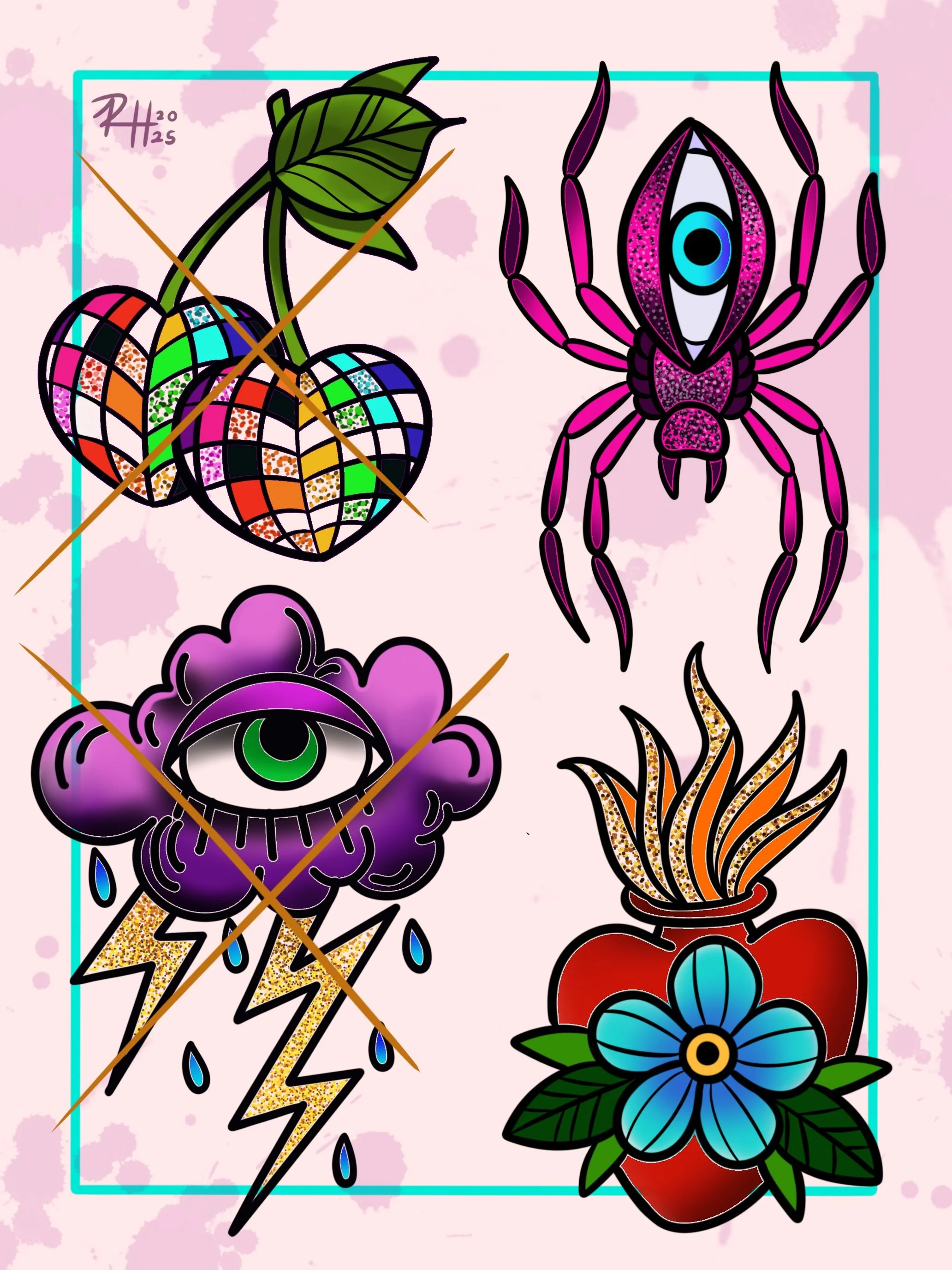 Traditional Tattoo Flash vs. Personal Flash: What’s the Difference and Why It Matters