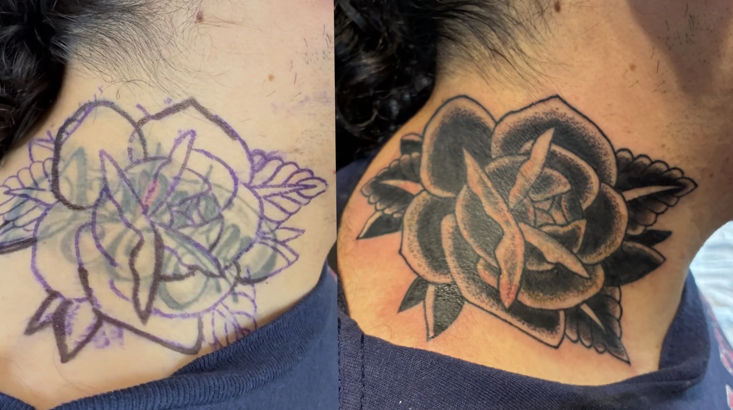 Black and grey cover ups 